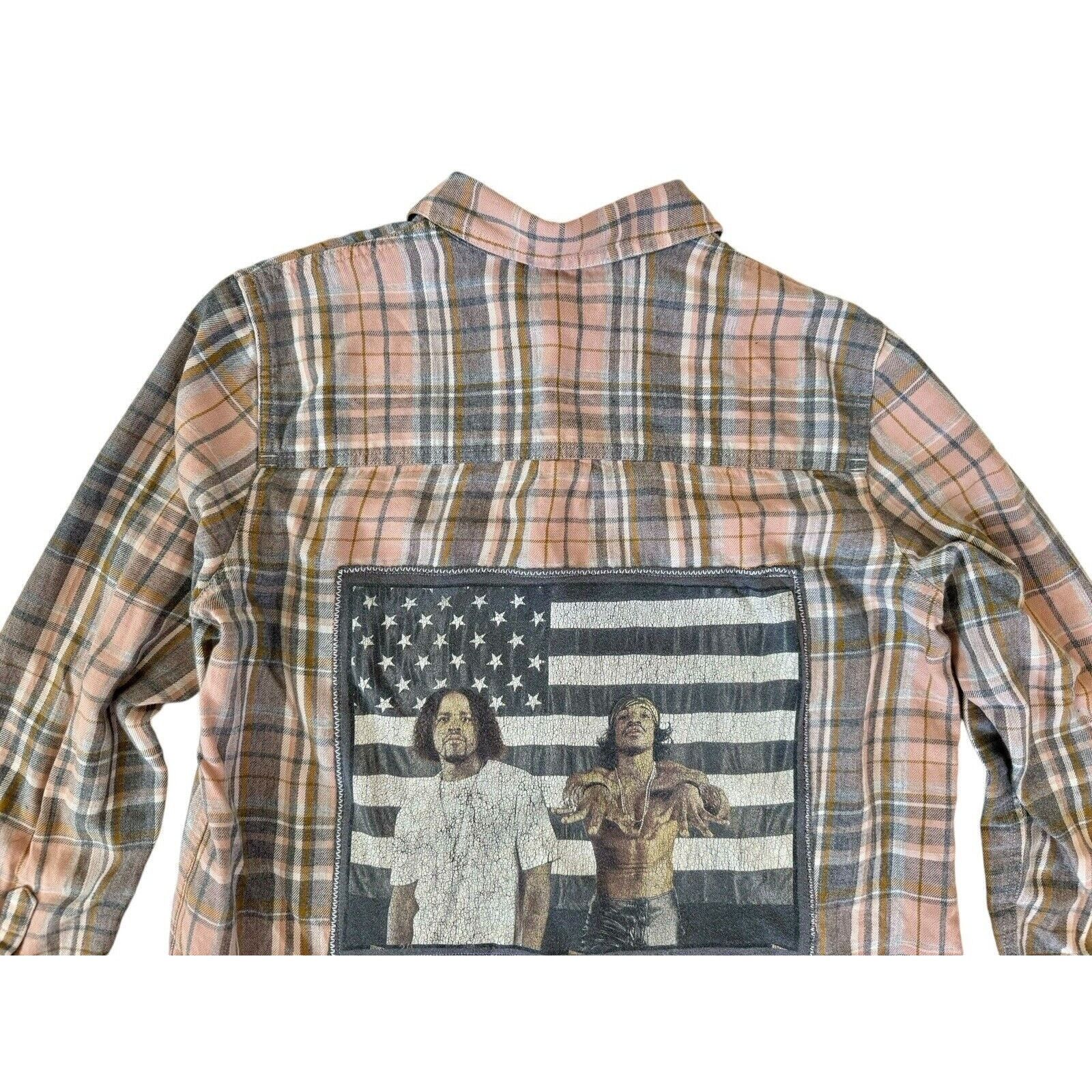 Outkast OUTKAST Plaid Retro Vintage Concert 90s Hip Hop Rap Shirt S Size S / US 4 / IT 40 - 8 Thumbnail