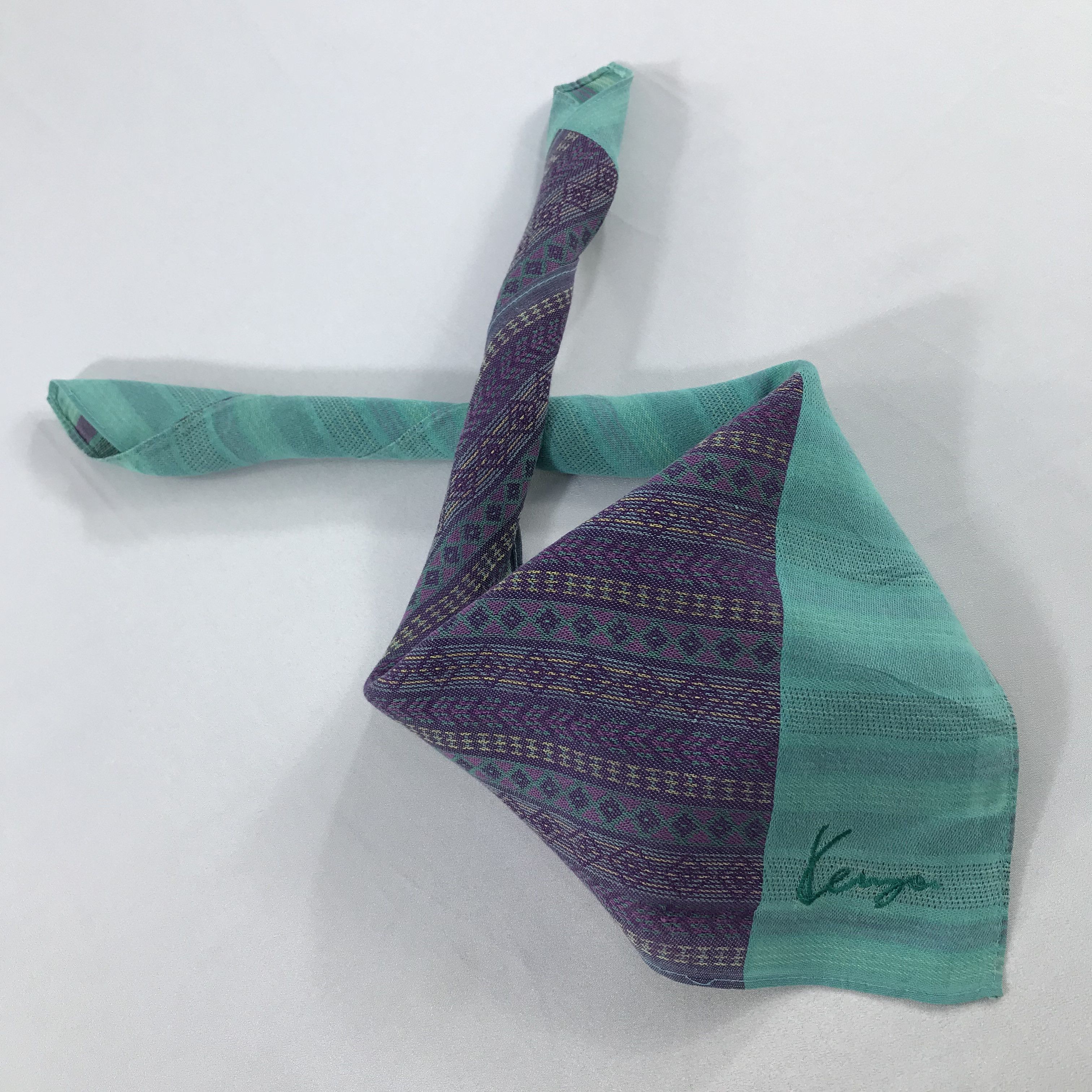 Kenzo × Vintage Kenzo Bandana / Handkerchief / Neckerchief - S2436 Size ONE SIZE - 4 Thumbnail