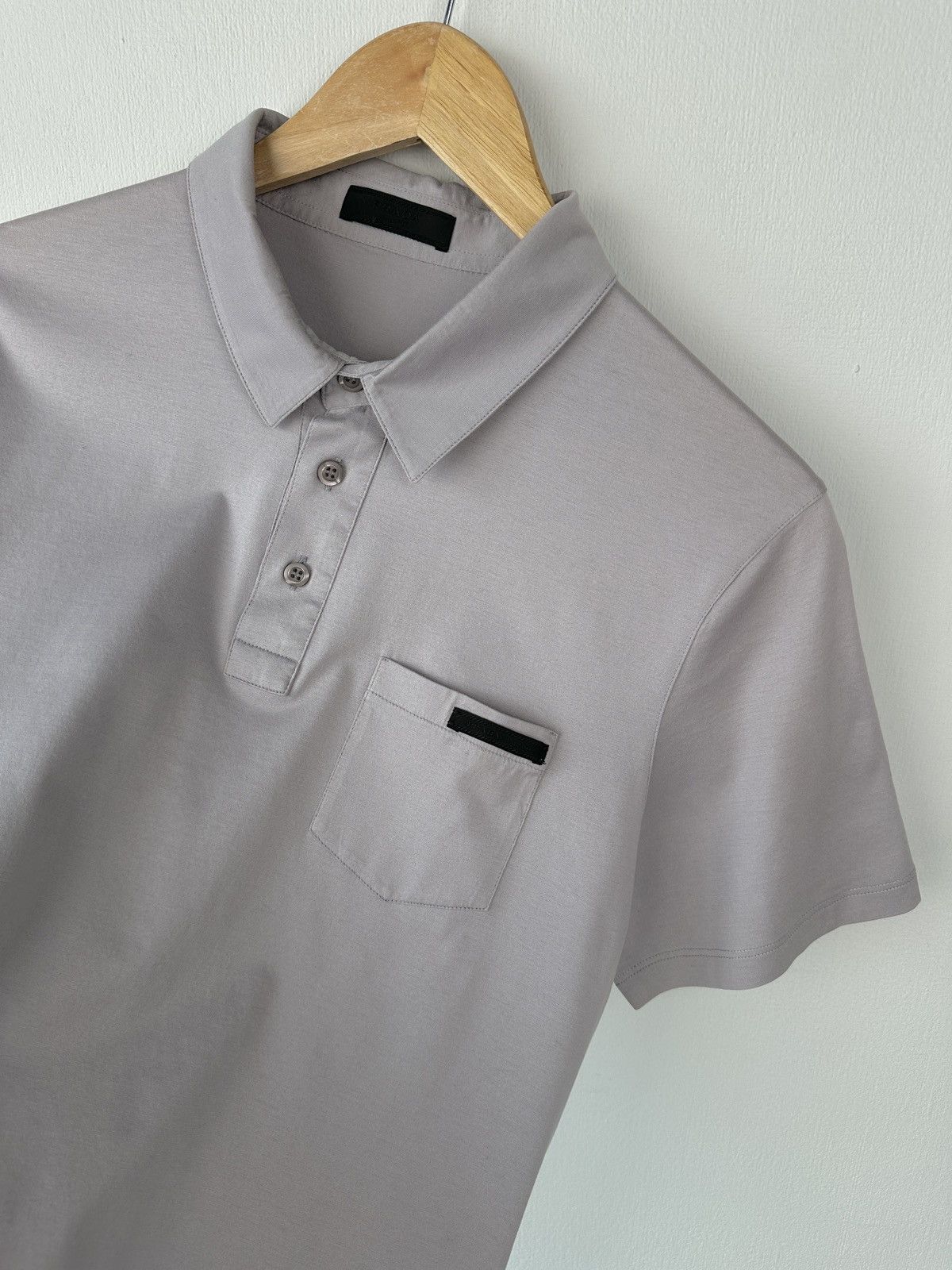 Prada PRADA Men’s Gray Polo Shirt size M Size US M / EU 48-50 / 2 - 3 Thumbnail