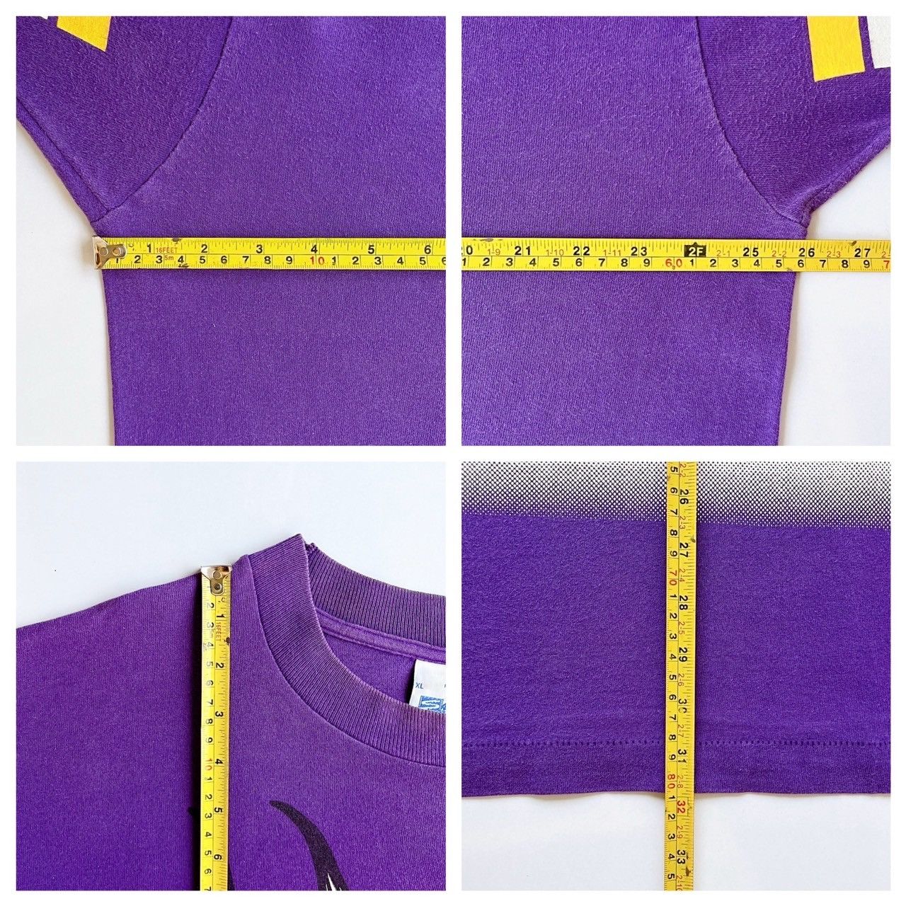 Salem Sportswear × Vintage 90s Minnesota Vikings NFL t-shirt/ XL Size US XL / EU 56 / 4 - 9 Thumbnail
