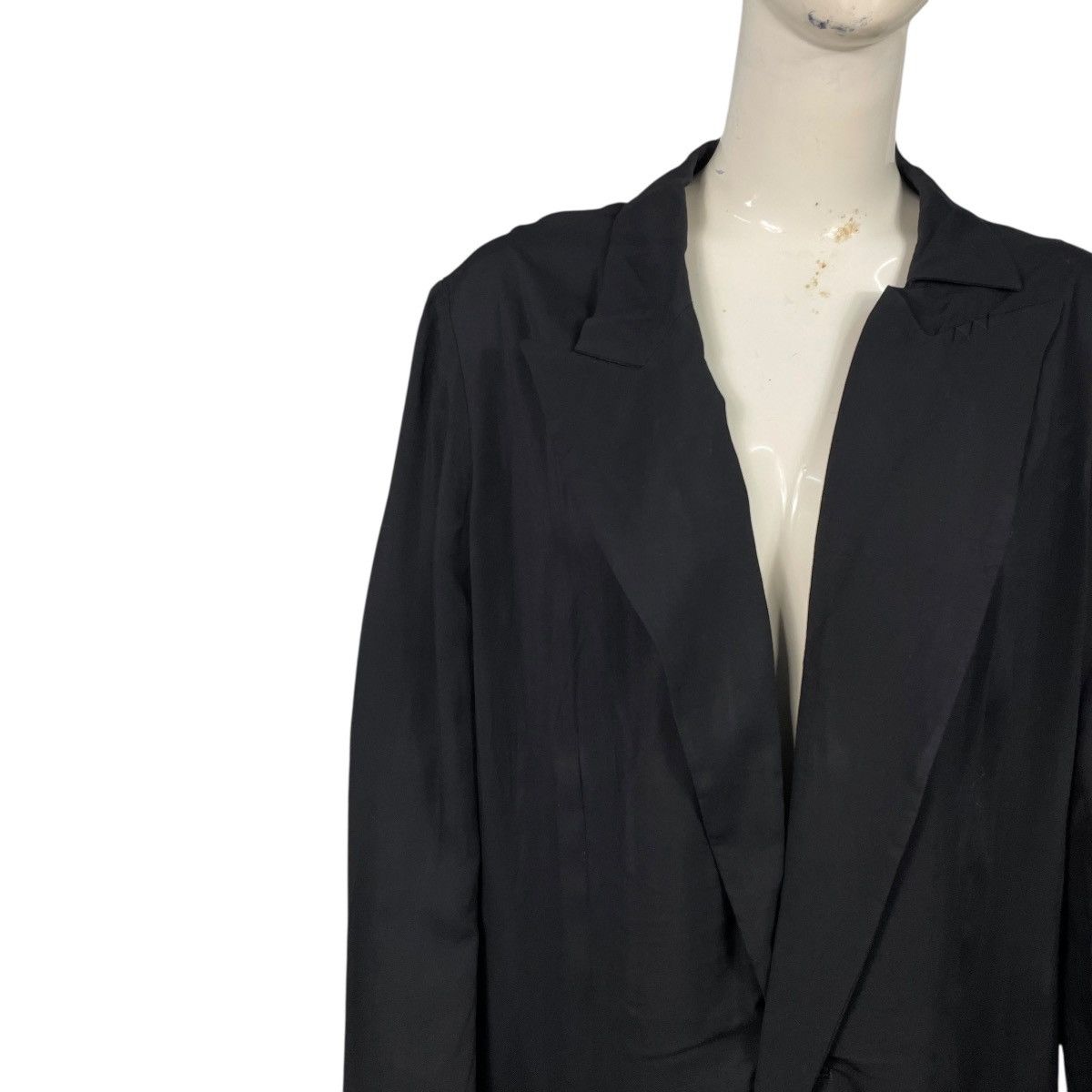 Yohji Yamamoto Yohji Yamamoto Signature Runway Long Jacket Size M / US 6-8 / IT 42-44 - 7 Thumbnail