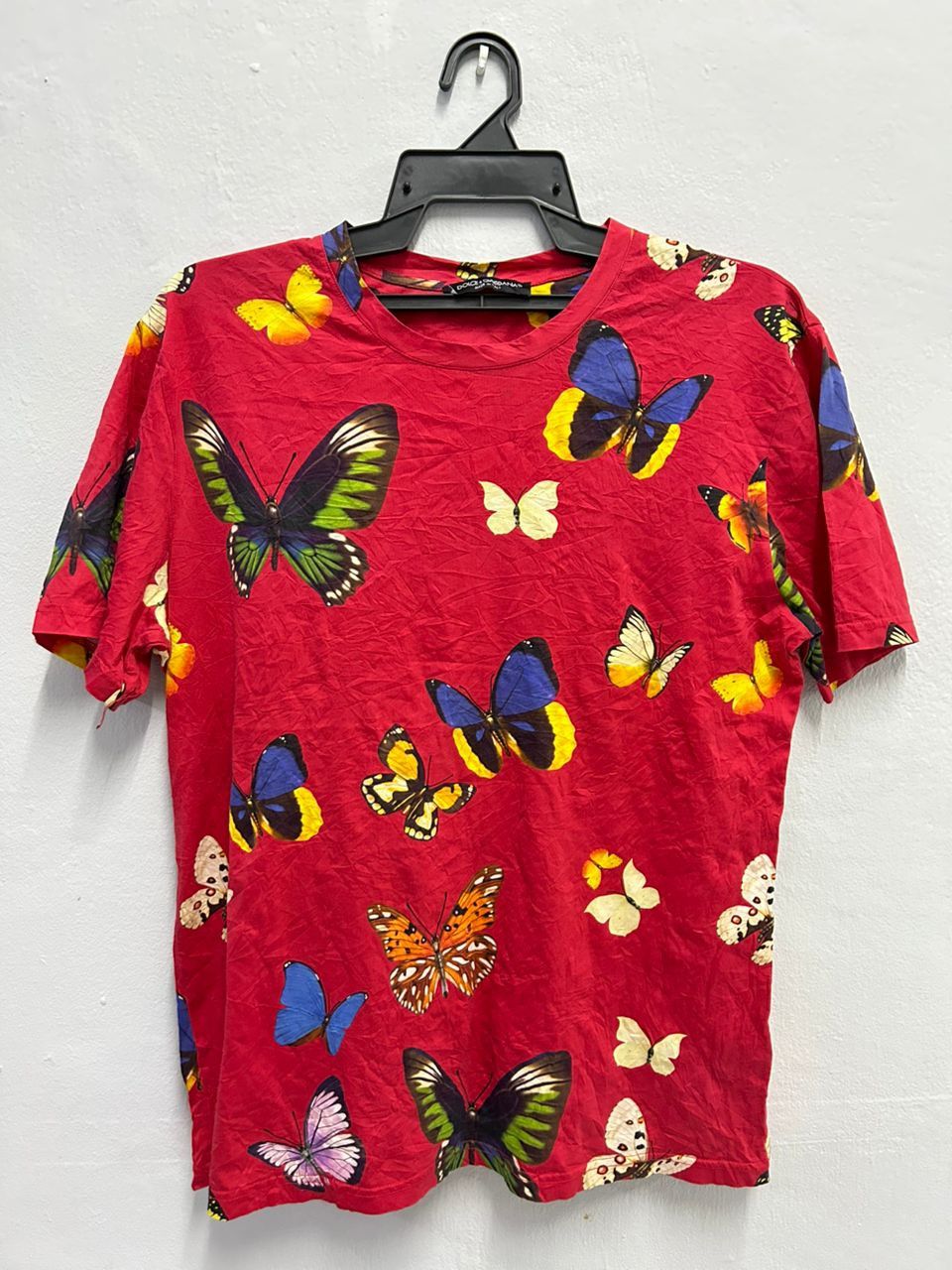 Dolce & Gabbana Dolce & Gabbana All-Over AOP Butterfly Papillion Tee Size US L / EU 52-54 / 3 - 1 Thumbnail
