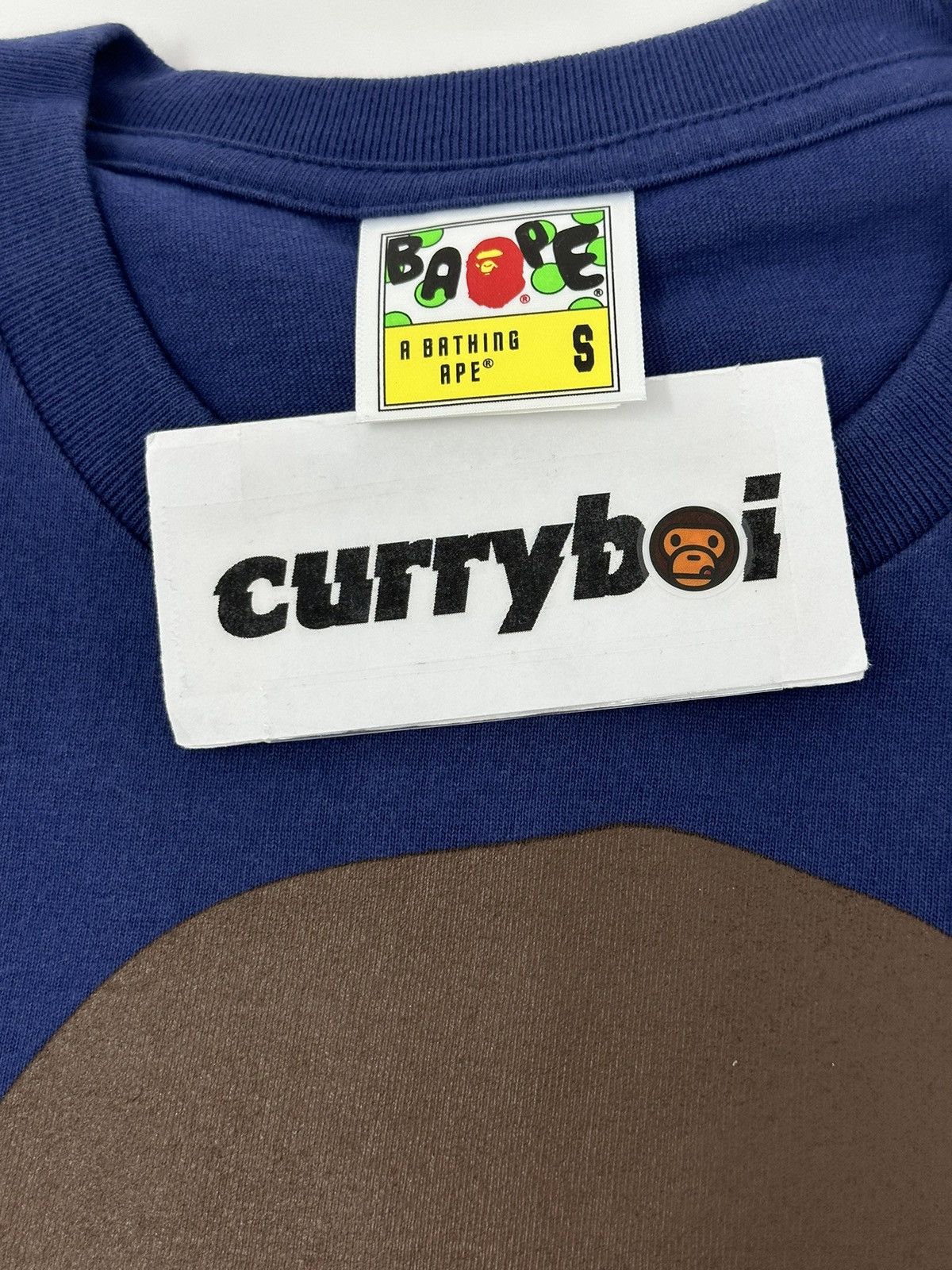 Bape SALE🔥BAPE Big Ape Head Tee Navy Size US S / EU 44-46 / 1 - 6 Thumbnail