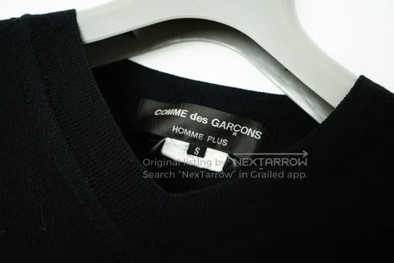 Comme des Garcons Comme Des Garcons Rolling Stones Long Sleeve Knit Top Size US S / EU 44-46 / 1 - 7 Thumbnail
