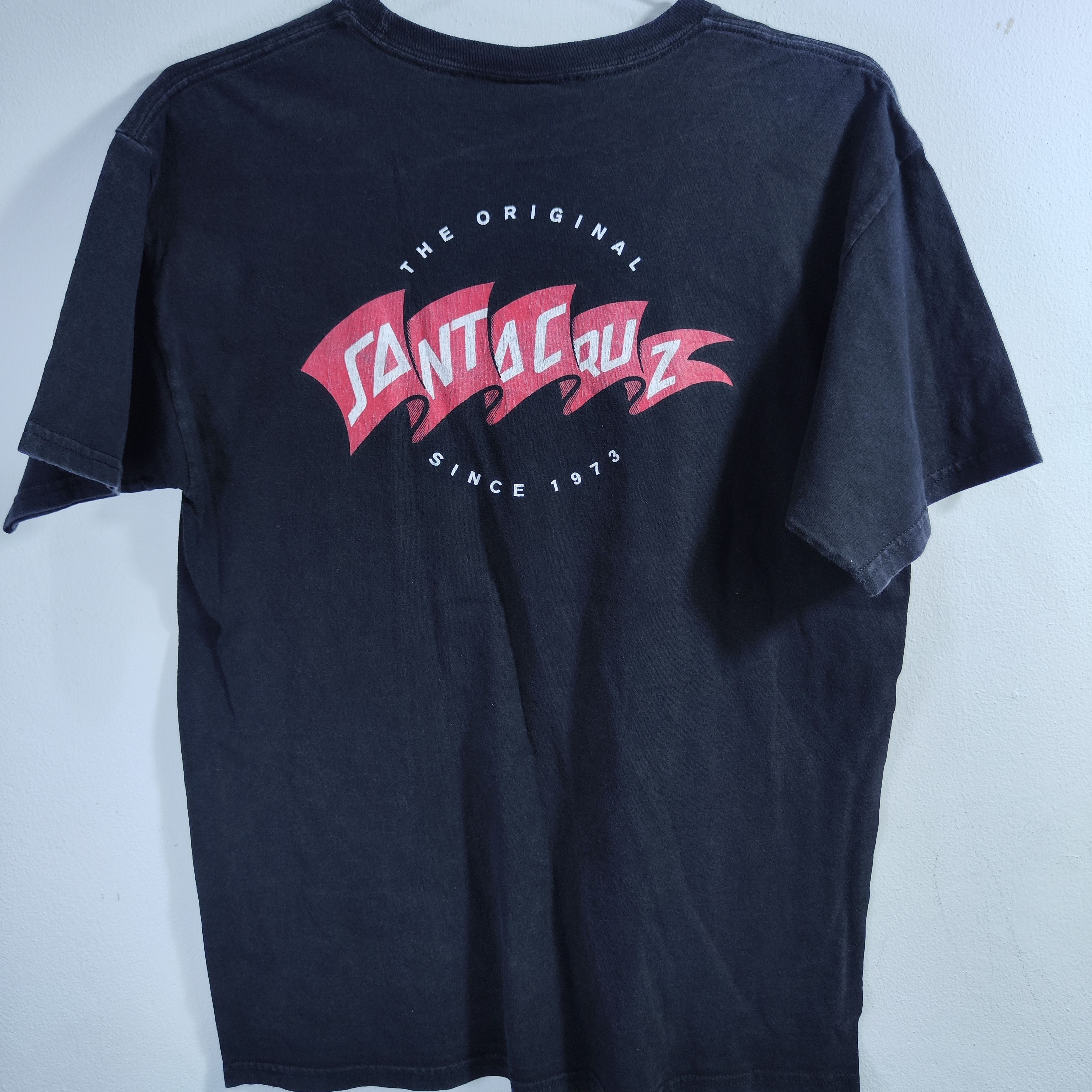 Santa Cruz Skateboards Vintage Skateboard T shirt Santacruz NHS Tag Size US M / EU 48-50 / 2 - 1 Thumbnail