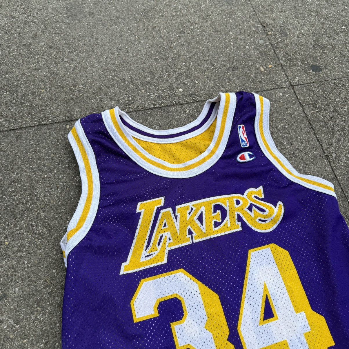 Champion × NBA × Vintage vintage jersey Lakers Shaq O’neal reversible90s champion nba Size US S / EU 44-46 / 1 - 3 Thumbnail