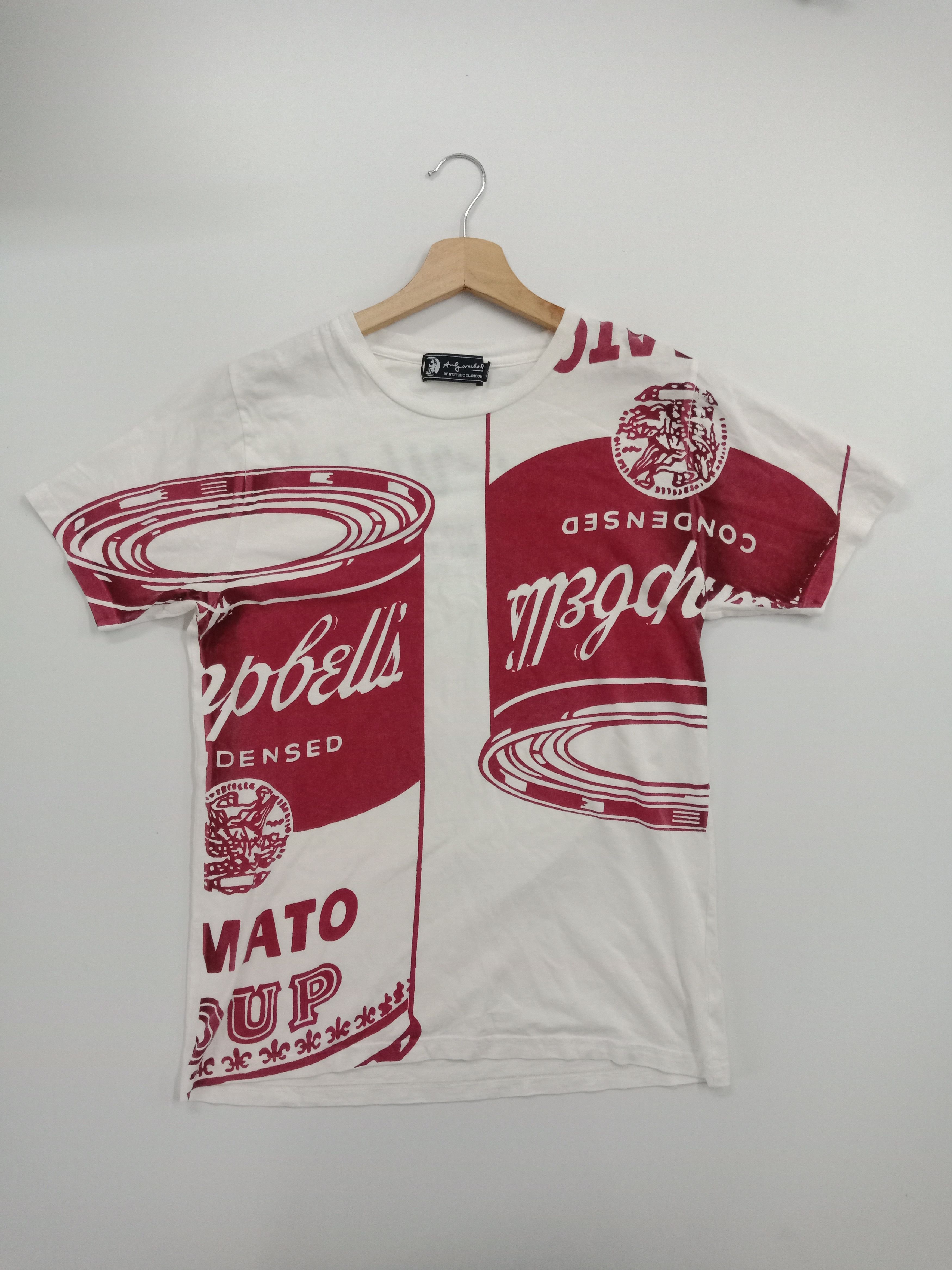 Andy Warhol × Hysteric Glamour Hysteric Glamour X Andy Warhol Campbell #E Size US M / EU 48-50 / 2 - 1 Thumbnail