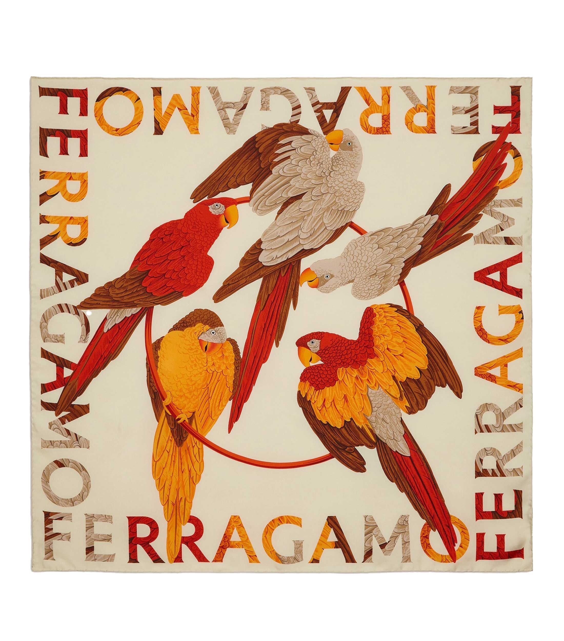 Salvatore Ferragamo o1s1rm0924 Size: OS / Scarf in Multicolor Size ONE SIZE - 1 Thumbnail