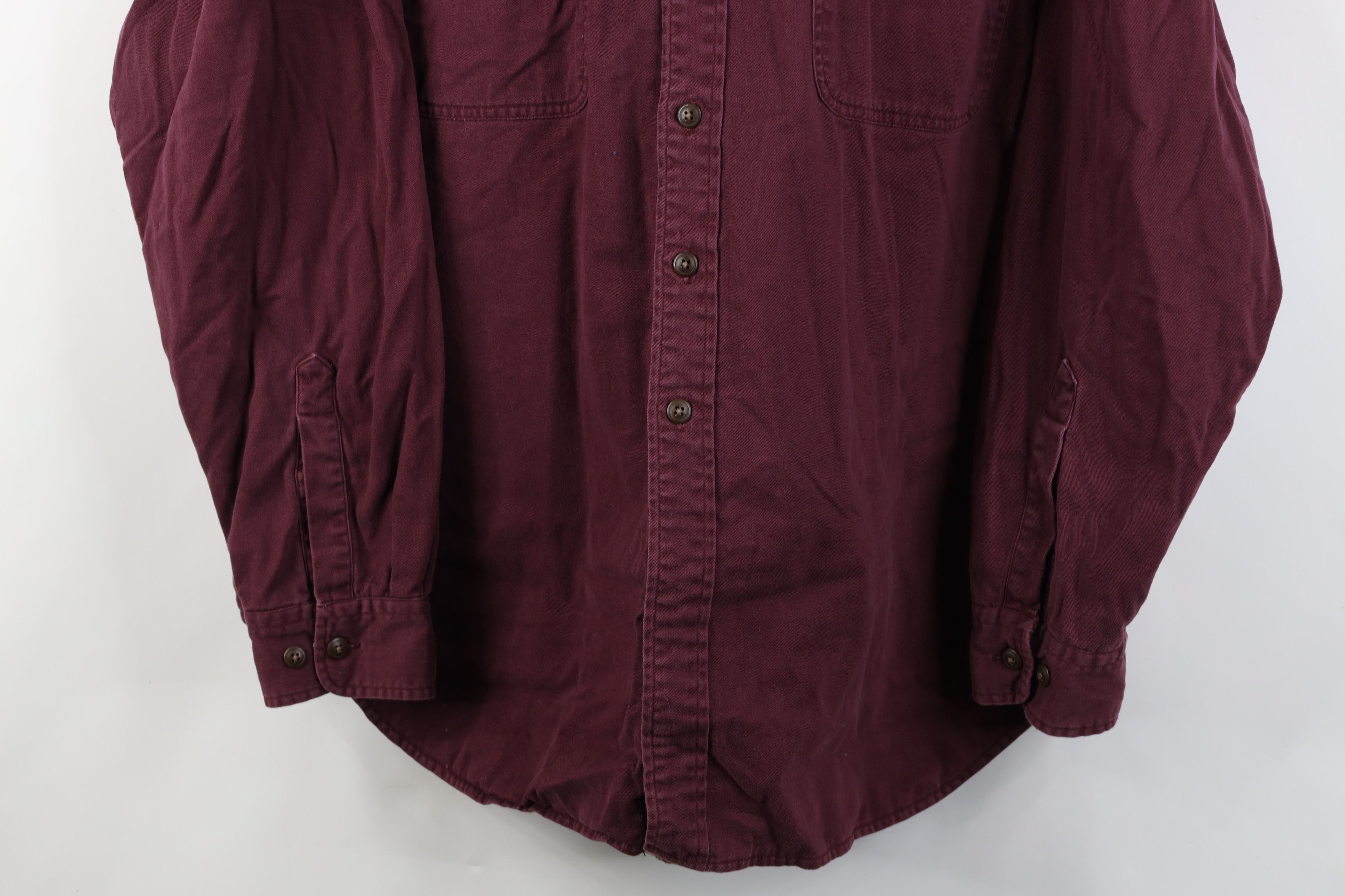 Vintage Vintage 90s Streetwear Heavy Lined Button Shirt Jacket Size US XXL / EU 58 / 5 - 3 Thumbnail