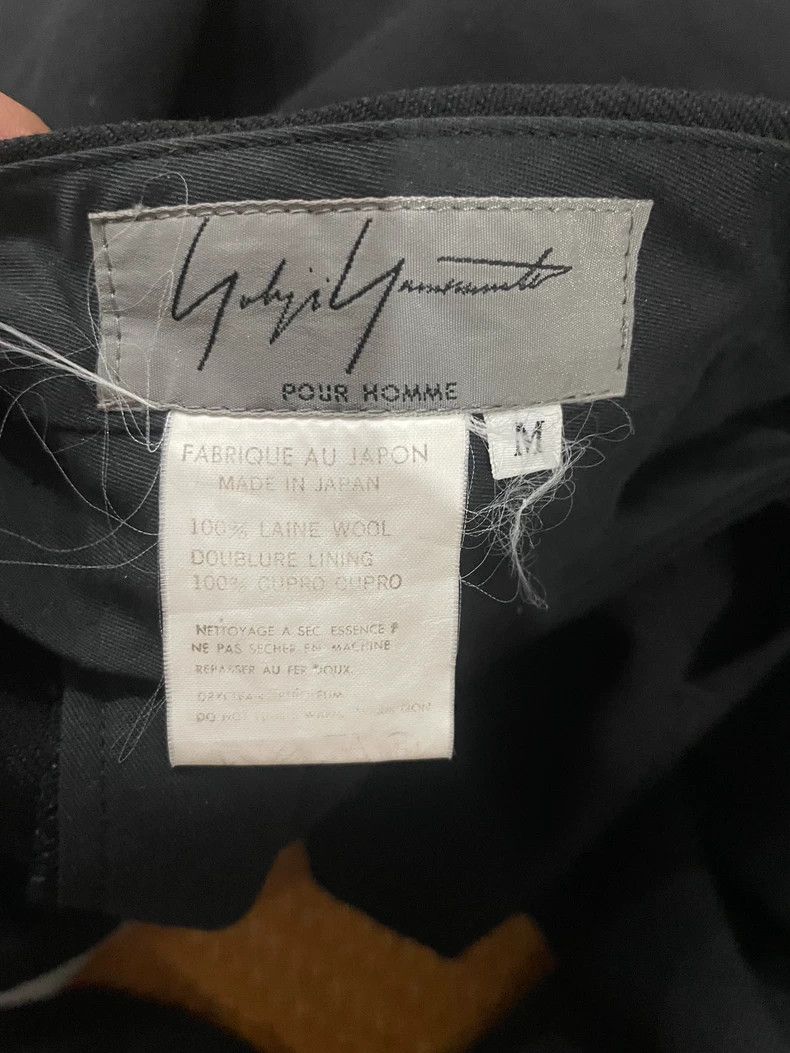 Yohji Yamamoto Yohji Yamamoto size m 1991aw wool two-pleated trousers Size US 28 / EU 44 - 3 Thumbnail