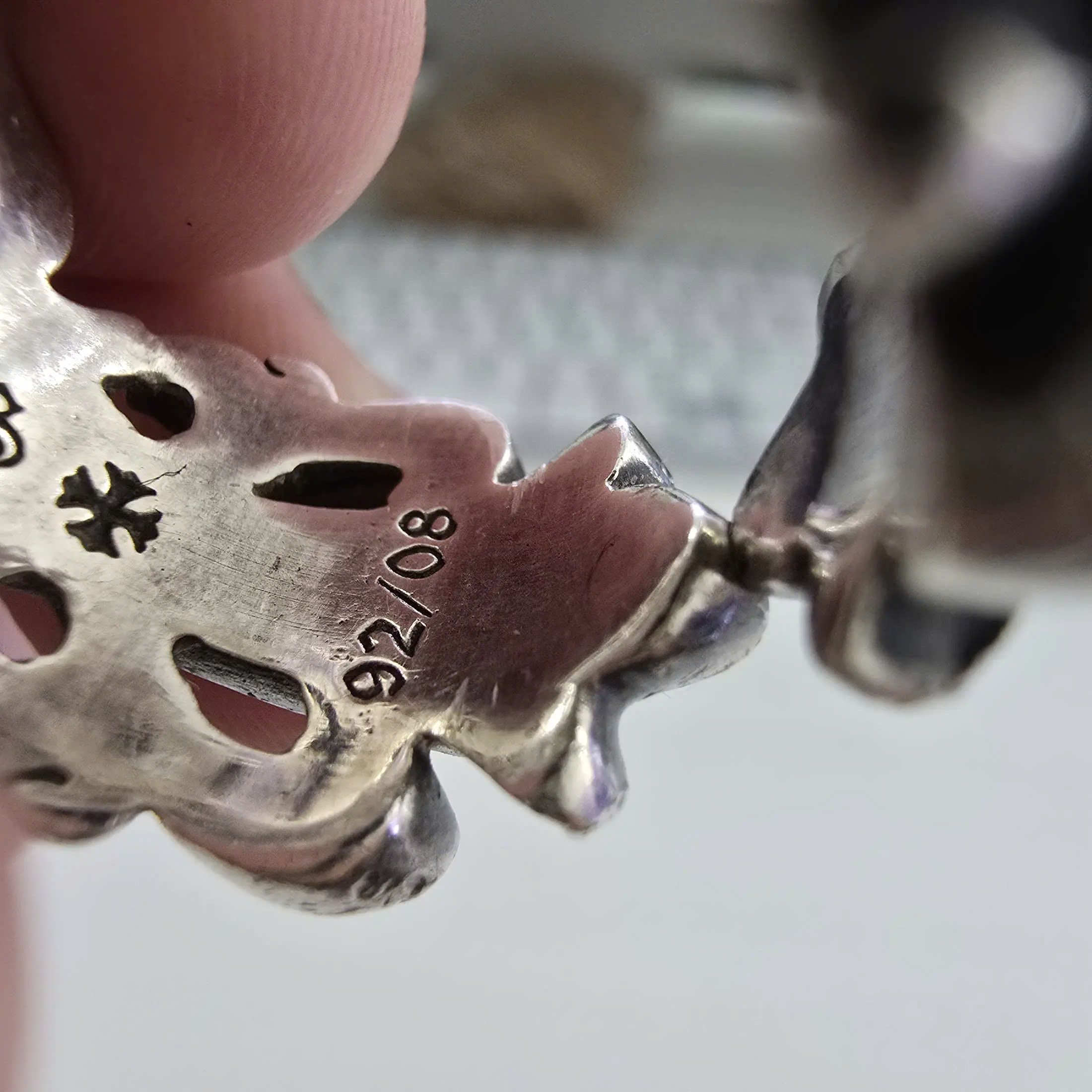 Chrome Hearts CHROME HEARTS Double Floral Ring Size ONE SIZE - 8 Thumbnail