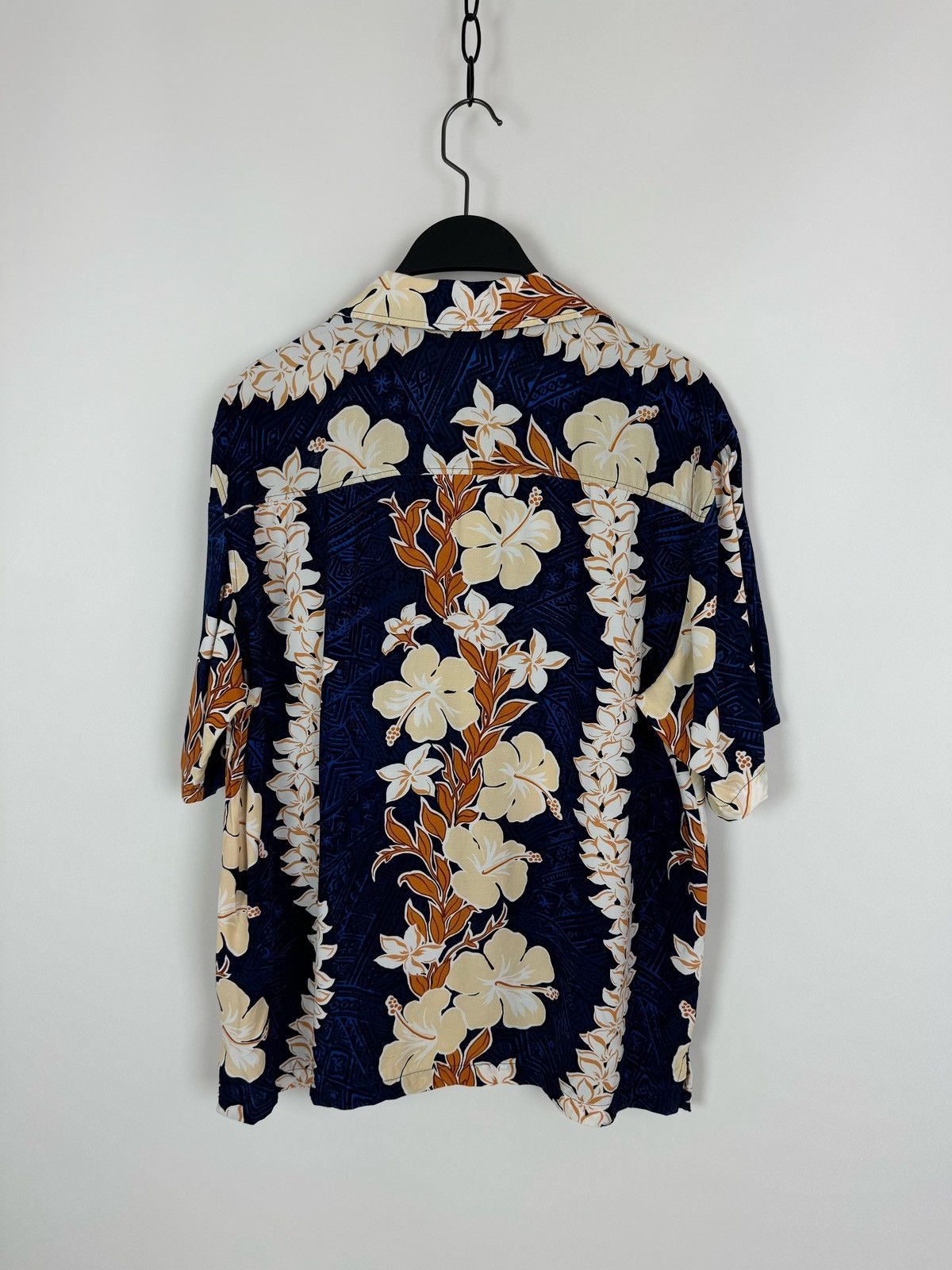 Quiksilver × Vintage 1990’s Vintage Floral Hawaiian Buttons S/S Viscose Shirt Size US S / EU 44-46 / 1 - 7 Thumbnail