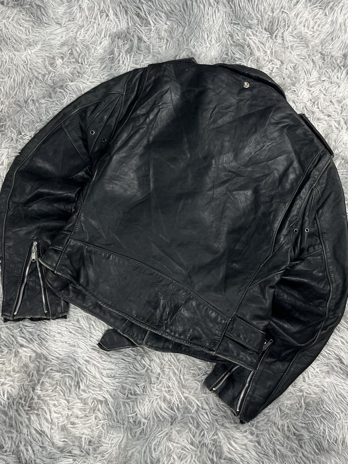 Schott Vintage Schott NYC Perfecto Leather Jacket Size 42 Size US L / EU 52-54 / 3 - 9 Thumbnail
