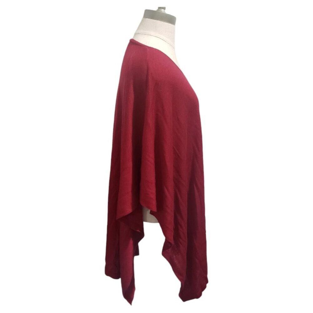 Designer CT1922 J. Jill Red One Size Tunic Size ONE SIZE - 2 Thumbnail