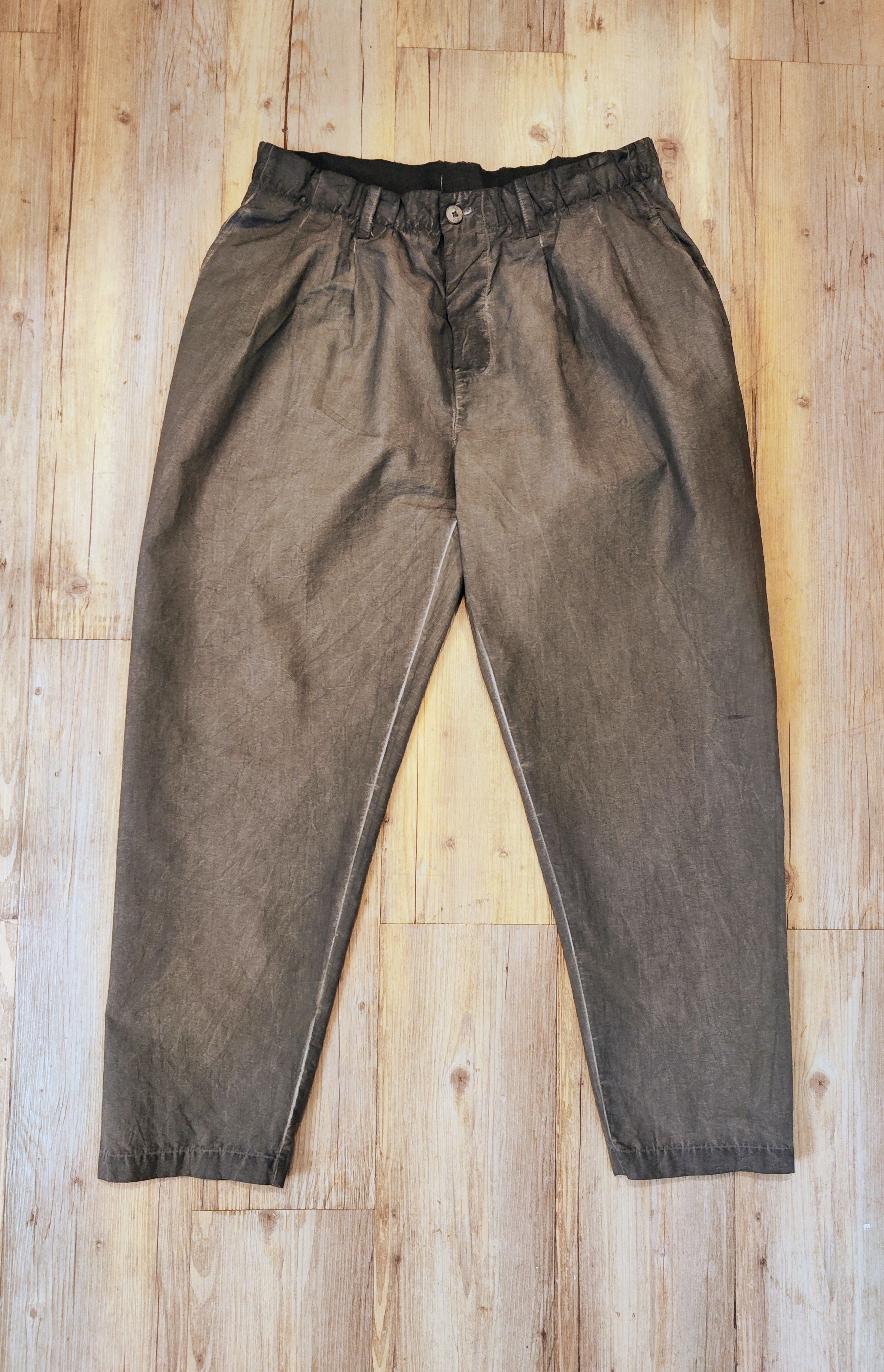 Transit Uomo Dyed gray wide pants.Like Ziggy Chen or Uma Wang Size US 34 / EU 50 - 4 Thumbnail