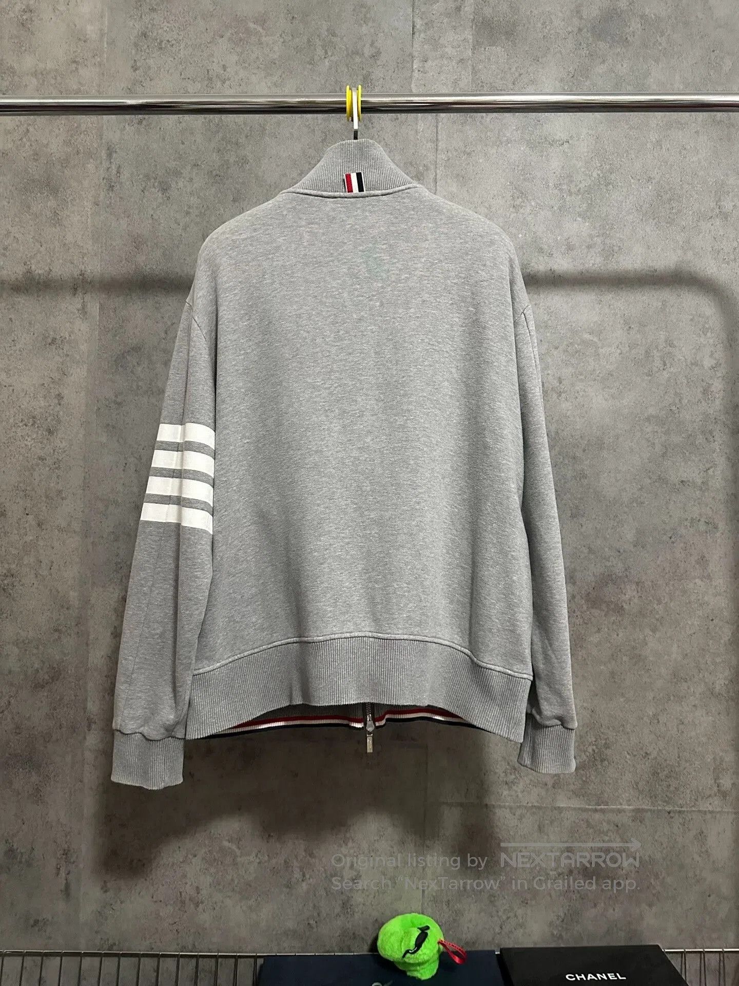 Thom Browne thom browne gray zip jacket coat. Size US L / EU 52-54 / 3 - 5 Thumbnail