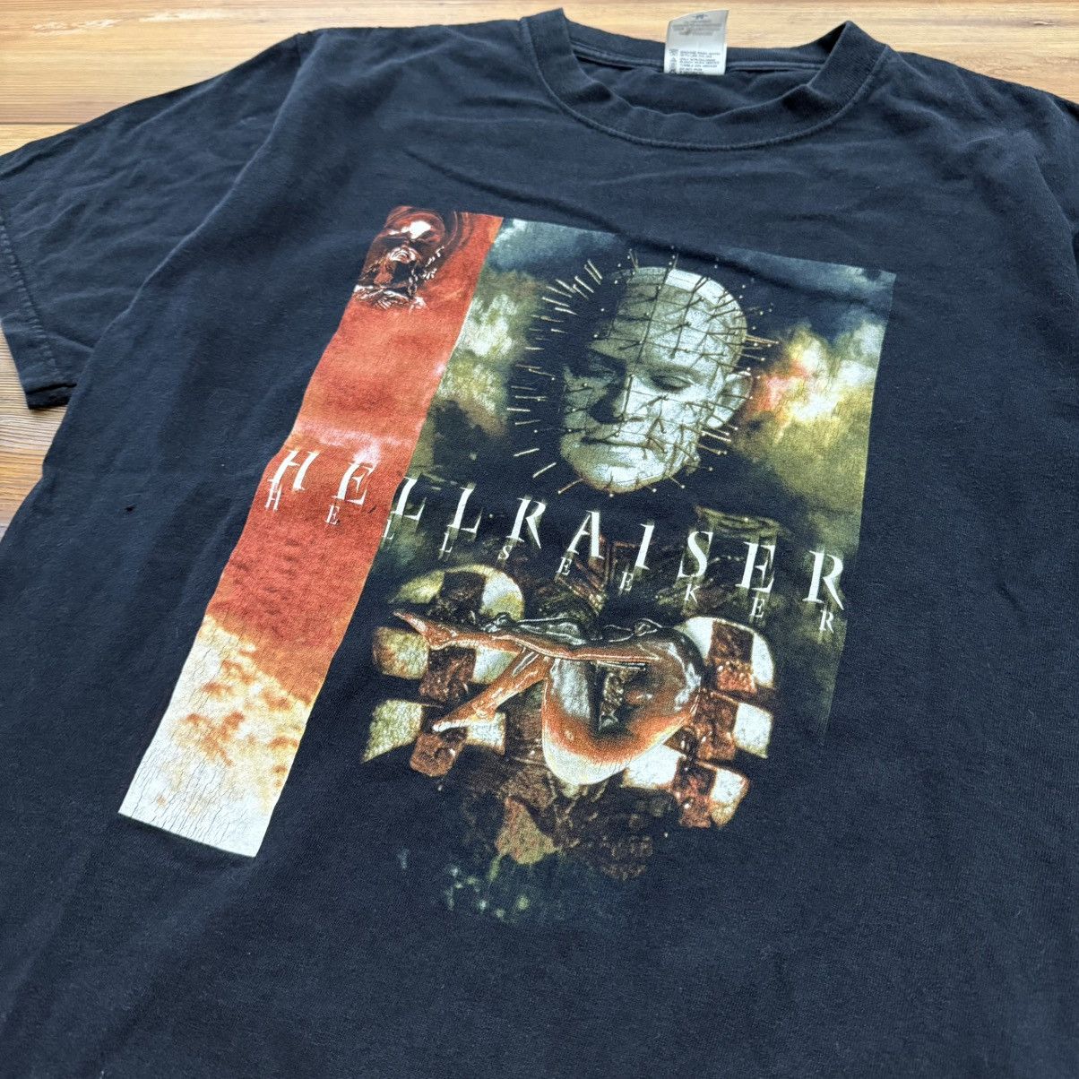 Other Vintage Black Hellraiser Pinhead Clive Barker Movie Shirt Size US M / EU 48-50 / 2 - 2 Thumbnail