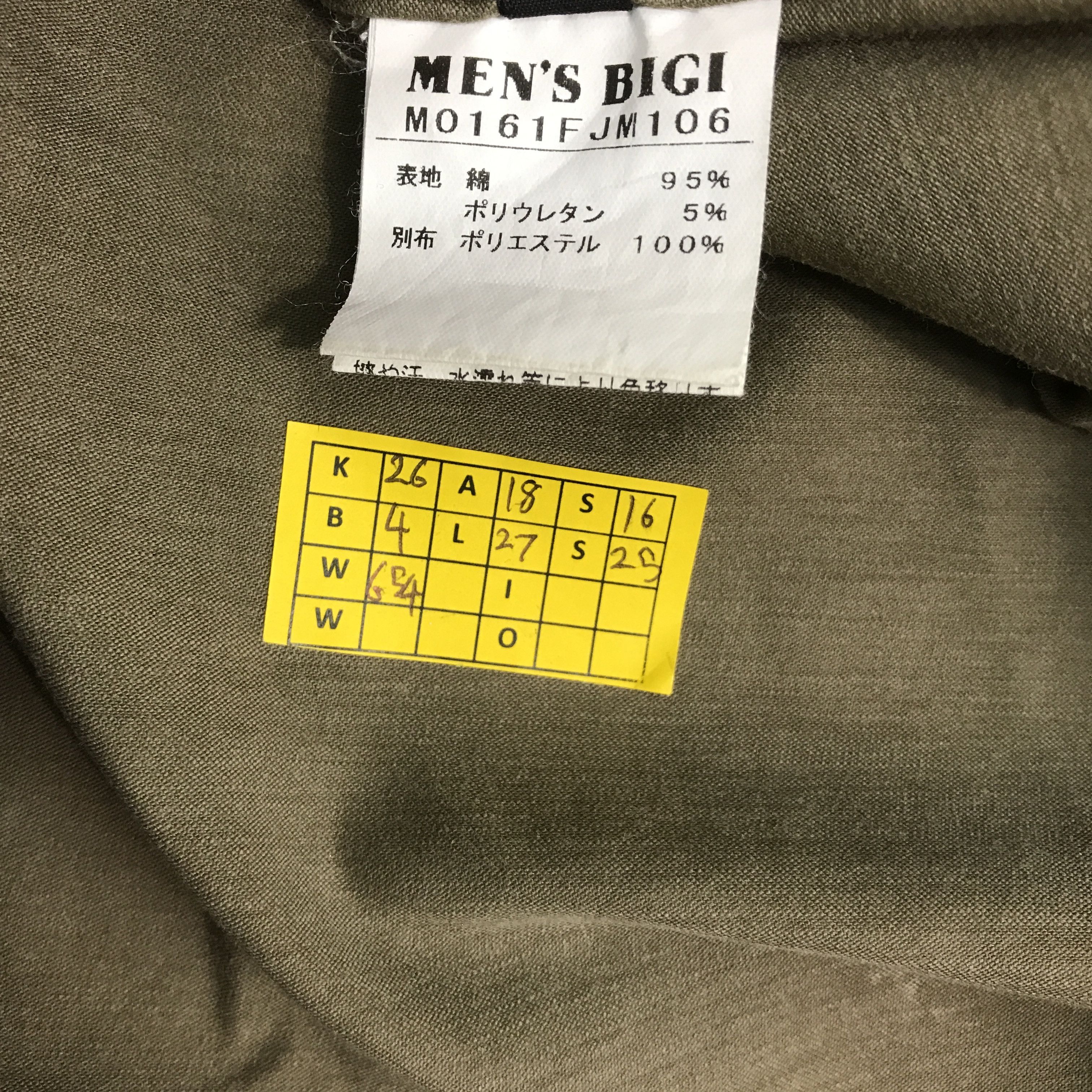 BIGI × Japanese Brand Men’s Bigi Japan Design jacket Size US M / EU 48-50 / 2 - 11 Thumbnail