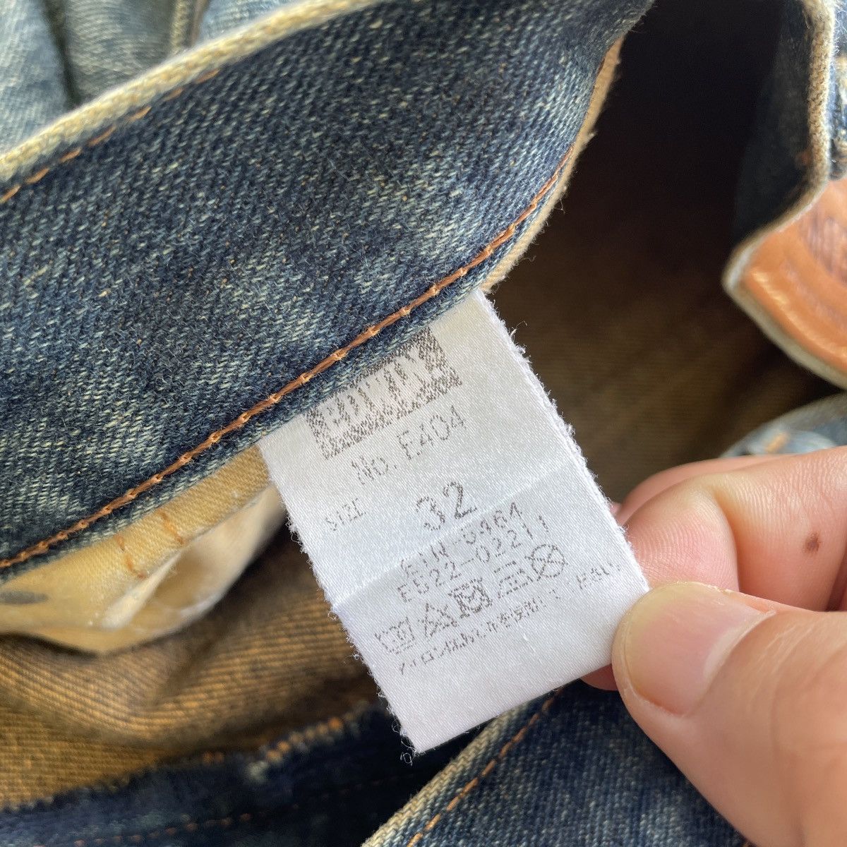 Edwin W34💥 Vintage Edwin Made In Japan Faded Jeans Denim Pants Size US 34 / EU 50 - 8 Thumbnail