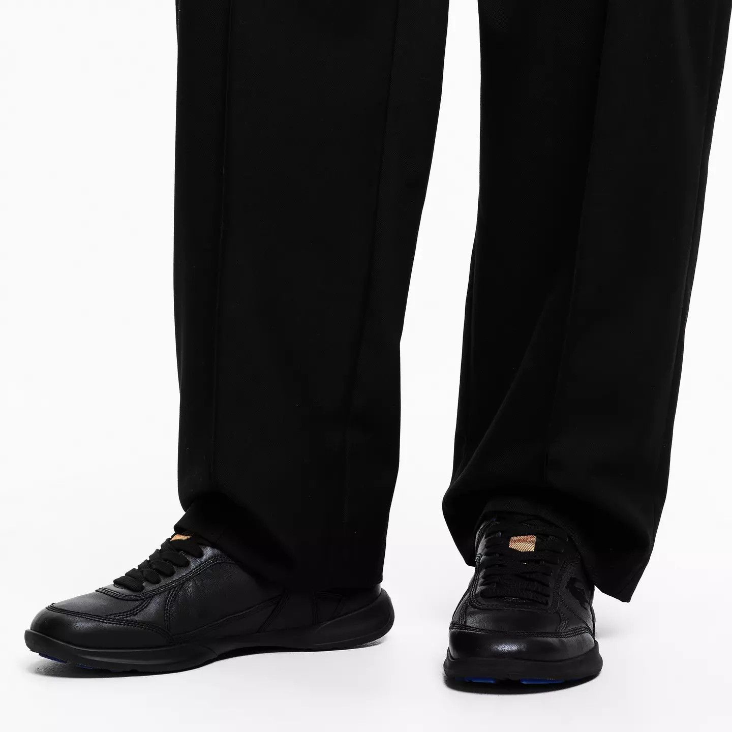 Burberry o1g2r1mq0426 Leather Matrix Sneakers in Black Size US 10 / EU 43 - 3 Thumbnail