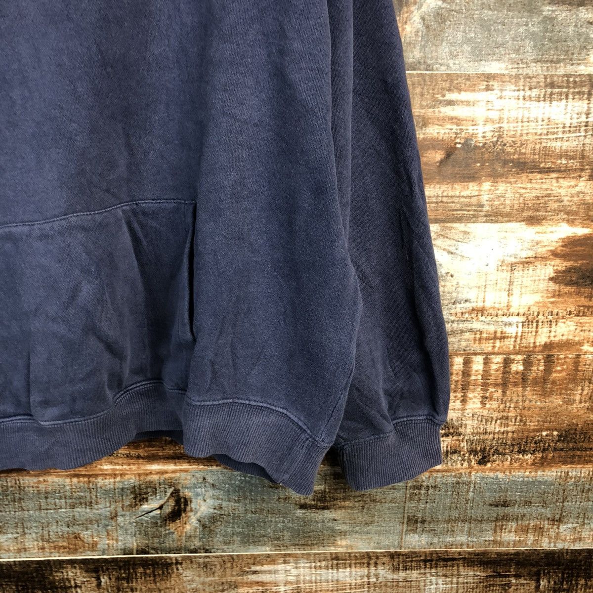 Japanese Brand Plenty Tough Sports Darkblue Hoodie #A1277 Size US L / EU 52-54 / 3 - 8 Thumbnail