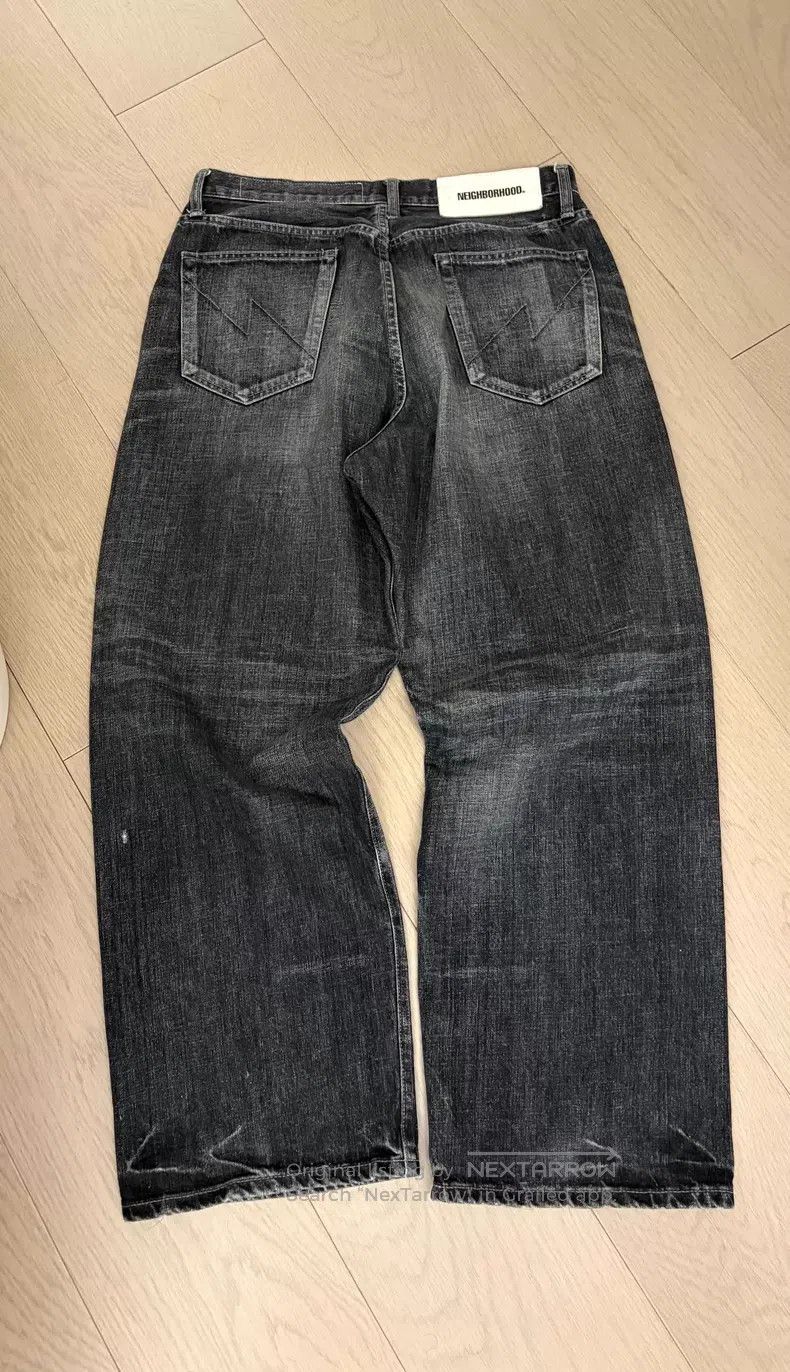 Neighborhood Neighborhood size M Black Washed Denim Jeans Size US 27 - 2 Thumbnail