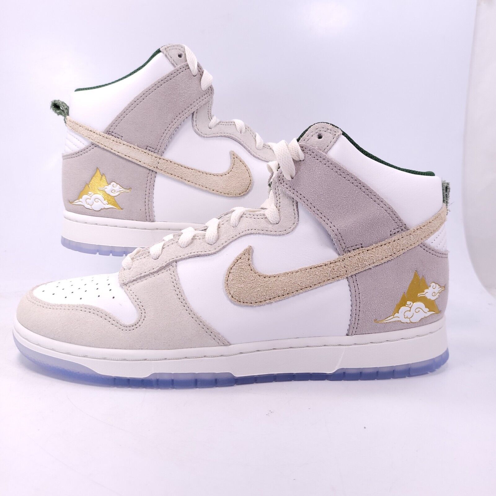 Nike Nike Dunk Hi Shoe Men Size 10.5 FD0776-100 Gold Mountian Size US 10.5 / EU 43-44 - 6 Thumbnail