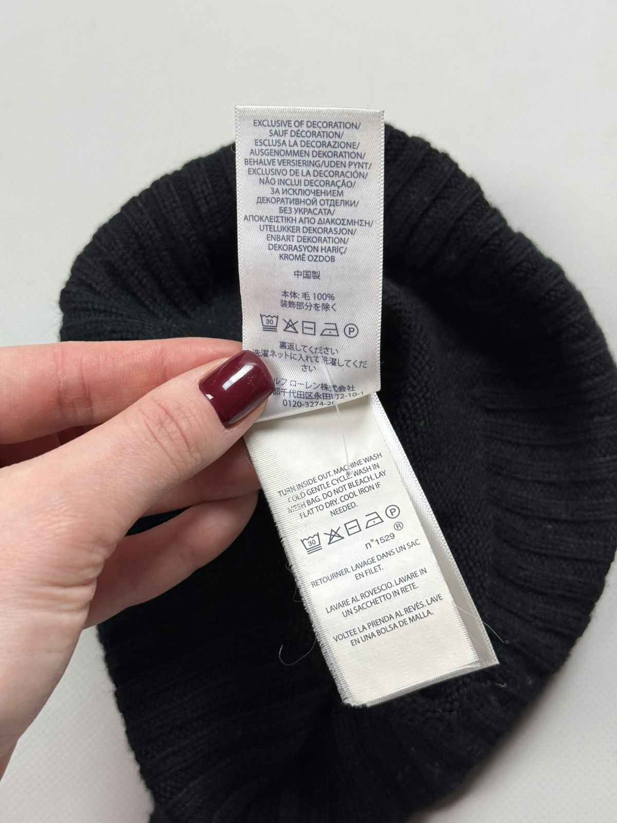 Polo Ralph Lauren Polo Ralph Lauren Merino Wool Beanie Hat One Size Size ONE SIZE - 13 Thumbnail
