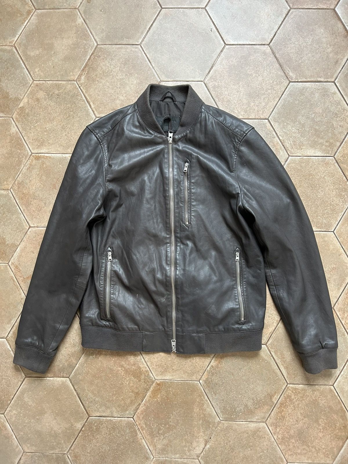 ジャケット・アウター roen hiromu takahara leather jacket Roen hiromu takahara scab leather jacket available at