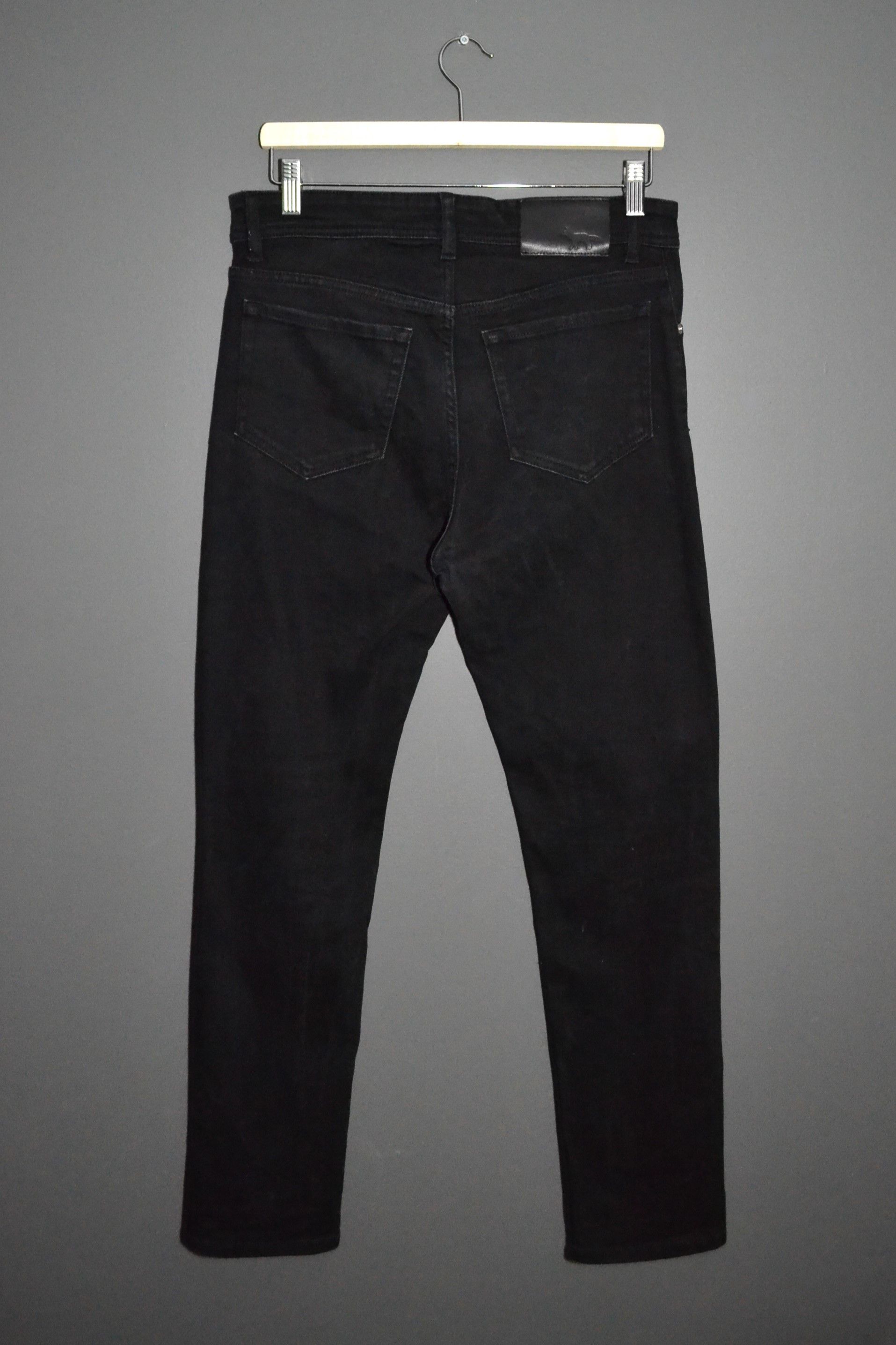 Maison Kitsune Maison Kitsune Tapered Black Jeans 30 Size US 30 / EU 46 - 3 Thumbnail