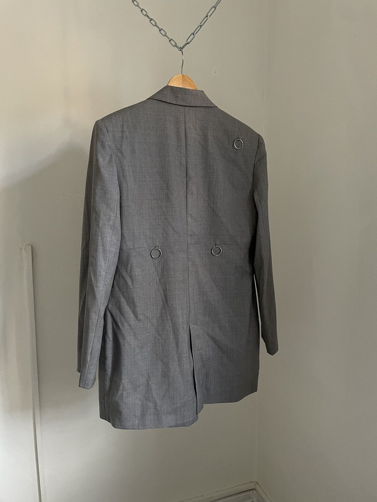 1017 ALYX 9SM Double breasted blazer with metal rings Size M / US 6-8 / IT 42-44 - 2 Thumbnail