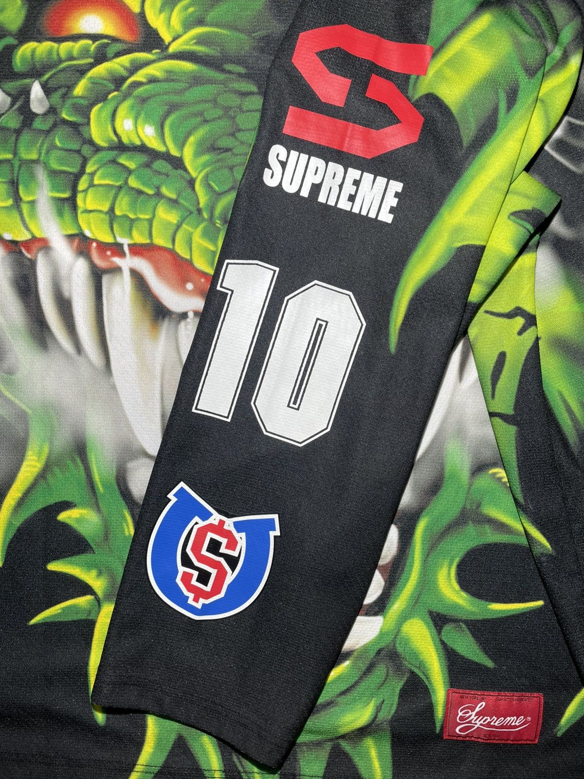 Supreme Supreme Dragon Hockey Jersey (X-Large) Size US XL / EU 56 / 4 - 3 Thumbnail