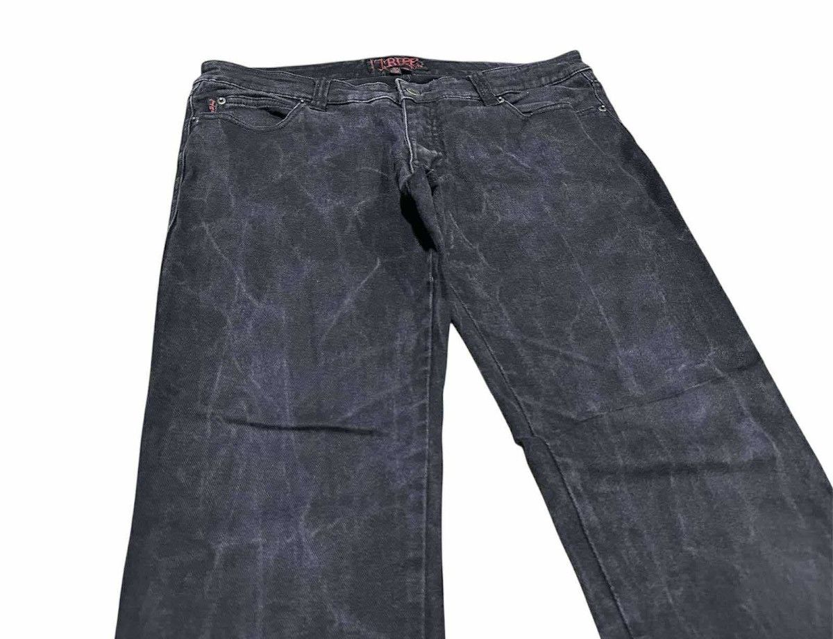 Tripp NYC 🔥Y2K Archive Tripp NYC Super Black Denim Skinny Dang Goodman Size US 34 / EU 50 - 2 Thumbnail