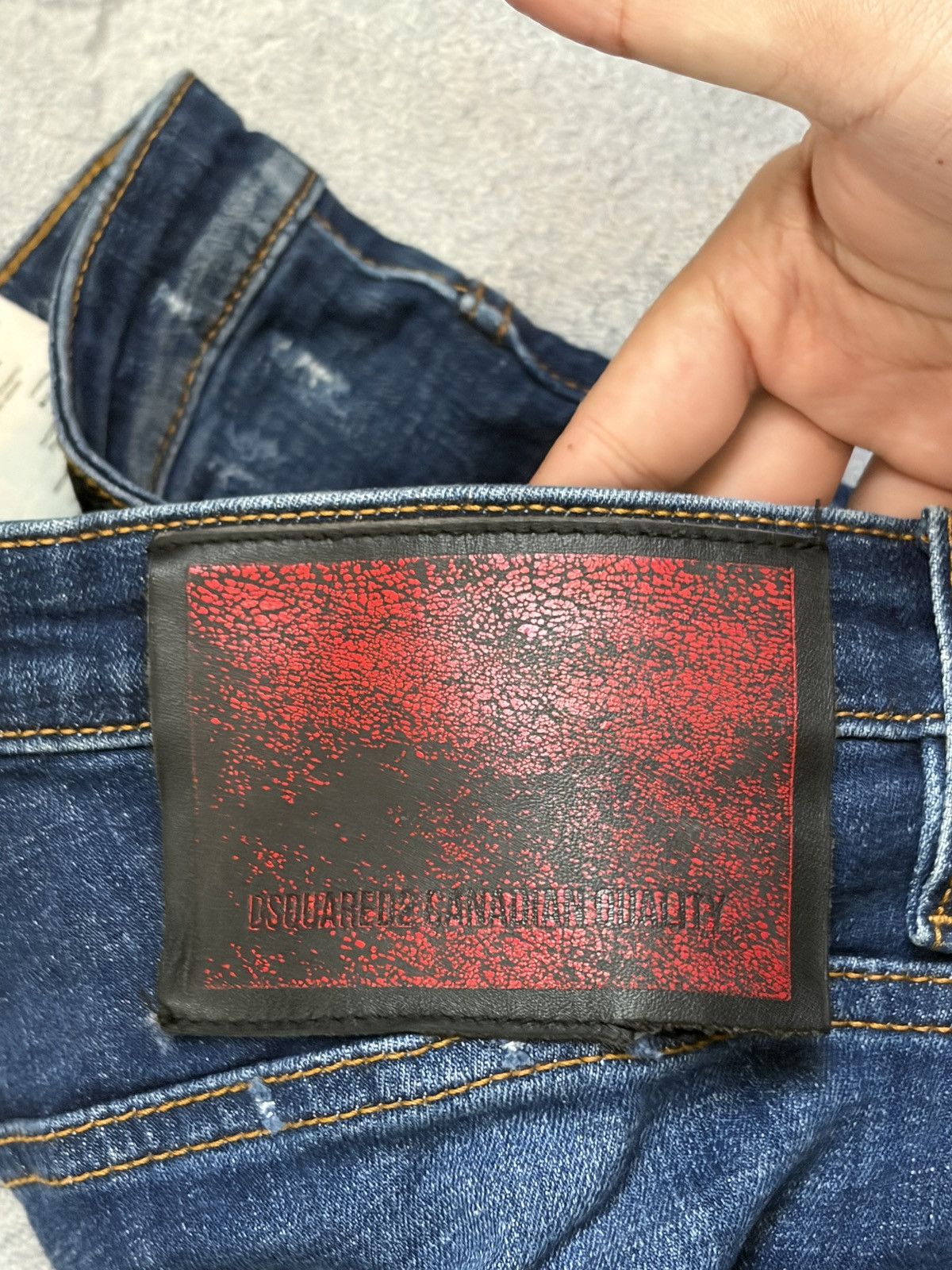 Dsquared2 DSQUARED2 Cool Guy Blue Distressed Paint Splash Jeans IT 44 Size US 29 - 8 Thumbnail