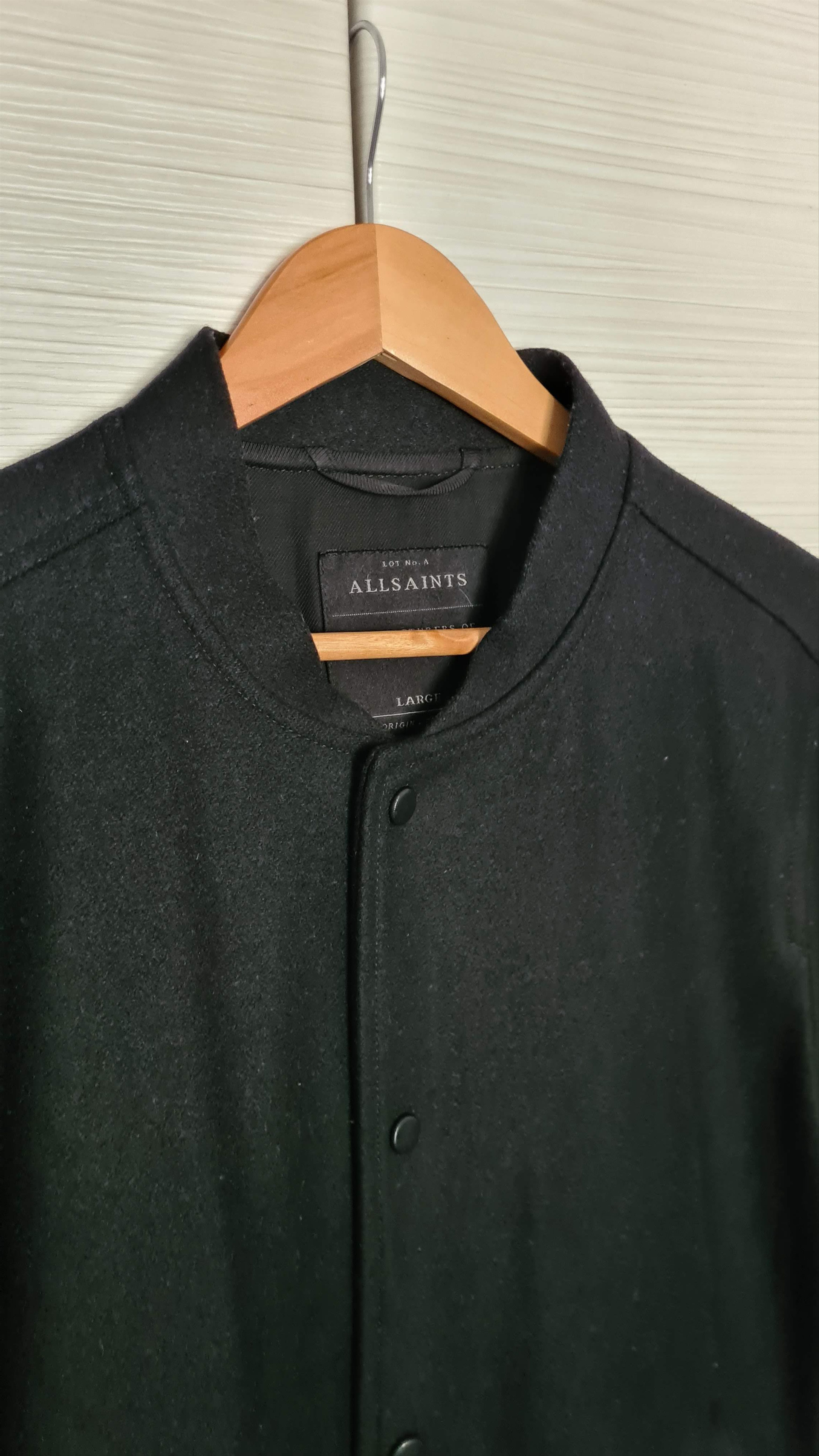 Allsaints Varsity wool jacket Size US L / EU 52-54 / 3 - 1 Thumbnail