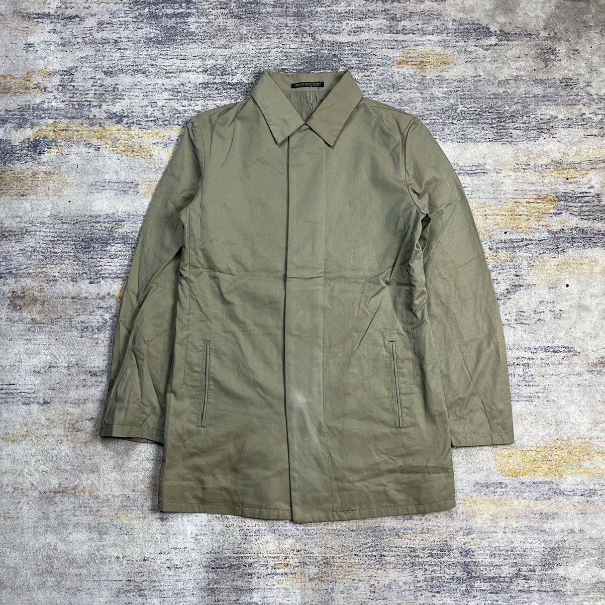 Yohji Yamamoto Noir iridescent coat