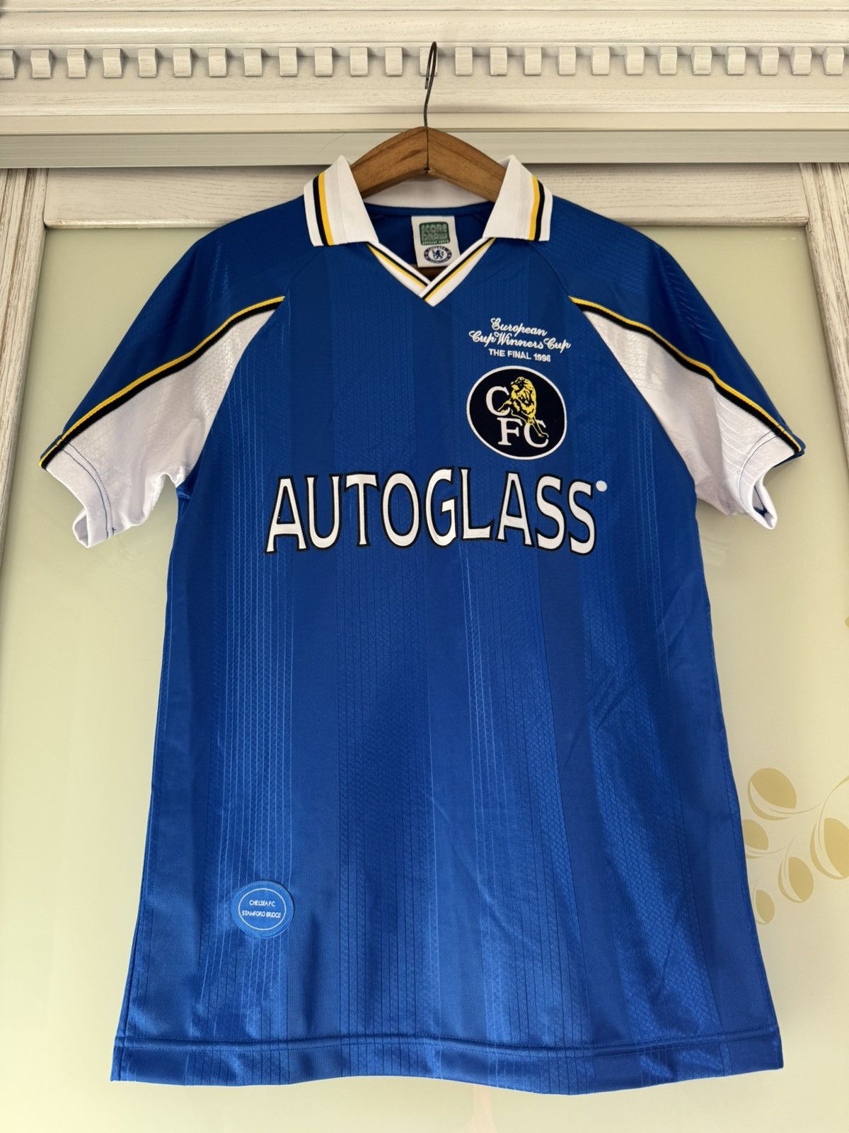 Umbro Vintage Chelsea 1997-1999 Score Draw Home Soccer Jersey Kit Size US S / EU 44-46 / 1 - 5 Thumbnail
