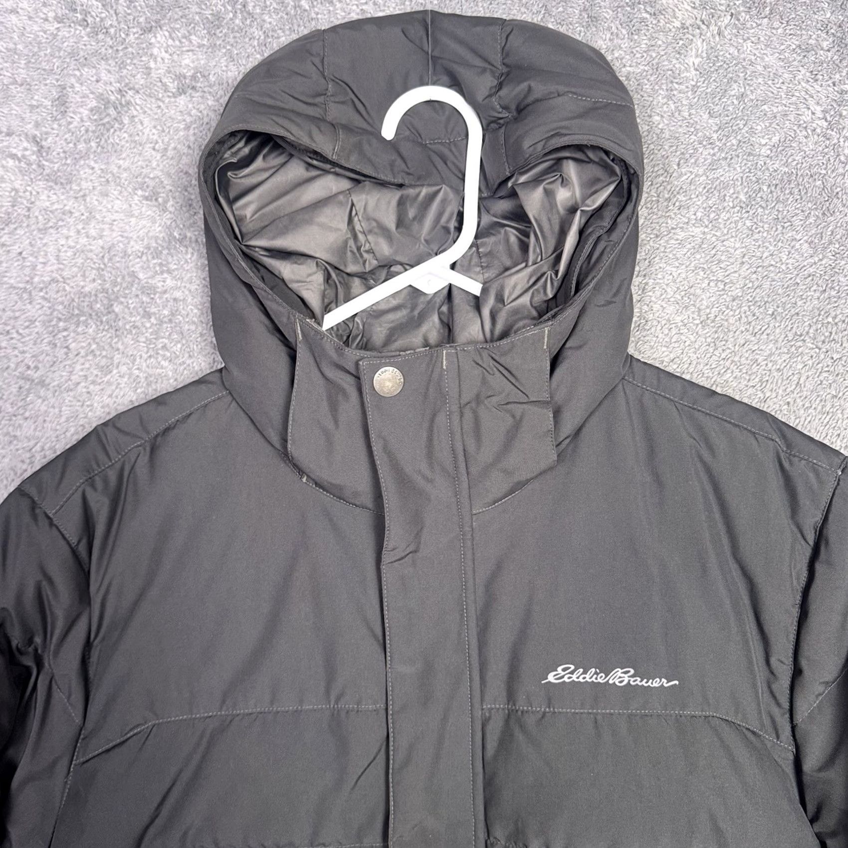 Eddie Bauer Eddie Bauer Parka Mens L Down Jacket Wide Channel Hooded Quilted Puffer EB650 Size US L / EU 52-54 / 3 - 5 Thumbnail
