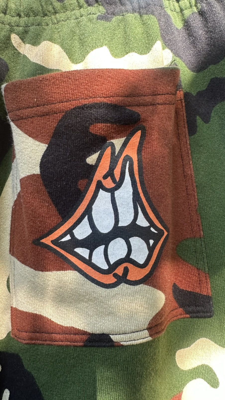 Chrome Hearts Chrome Hearts x Matty Boy "Caution" Camo Cargo Sweatpants Size US 36 / EU 52 - 6 Thumbnail