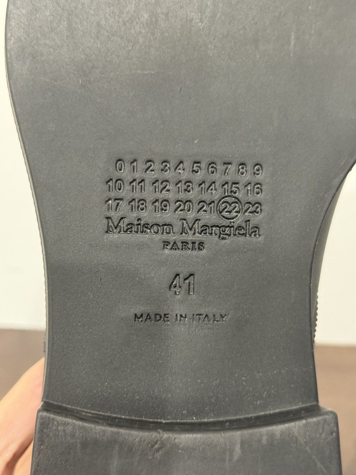 Maison Margiela Maison Margiela Derby Shoes in Black Size US 8 / EU 41 - 7 Thumbnail