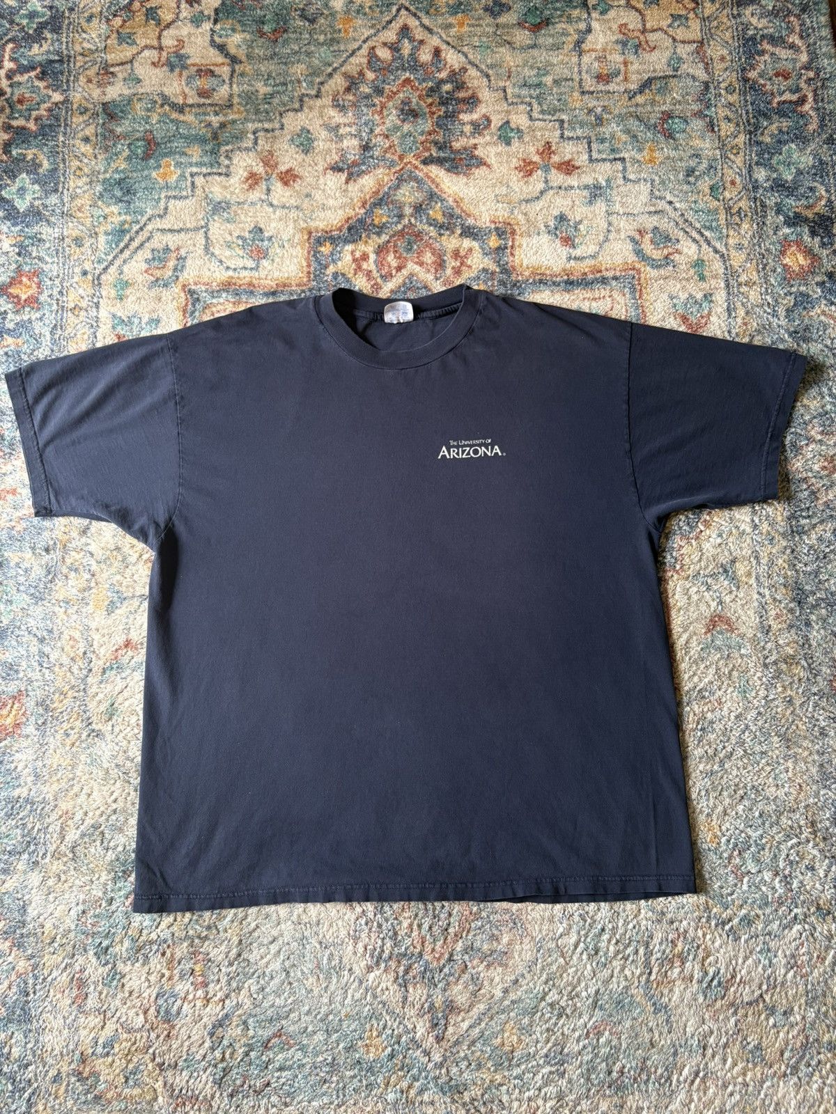 Vintage Vintage University Of Arizona Spellout T-shirt Size XXL Size US XXL / EU 58 / 5 - 1 Thumbnail