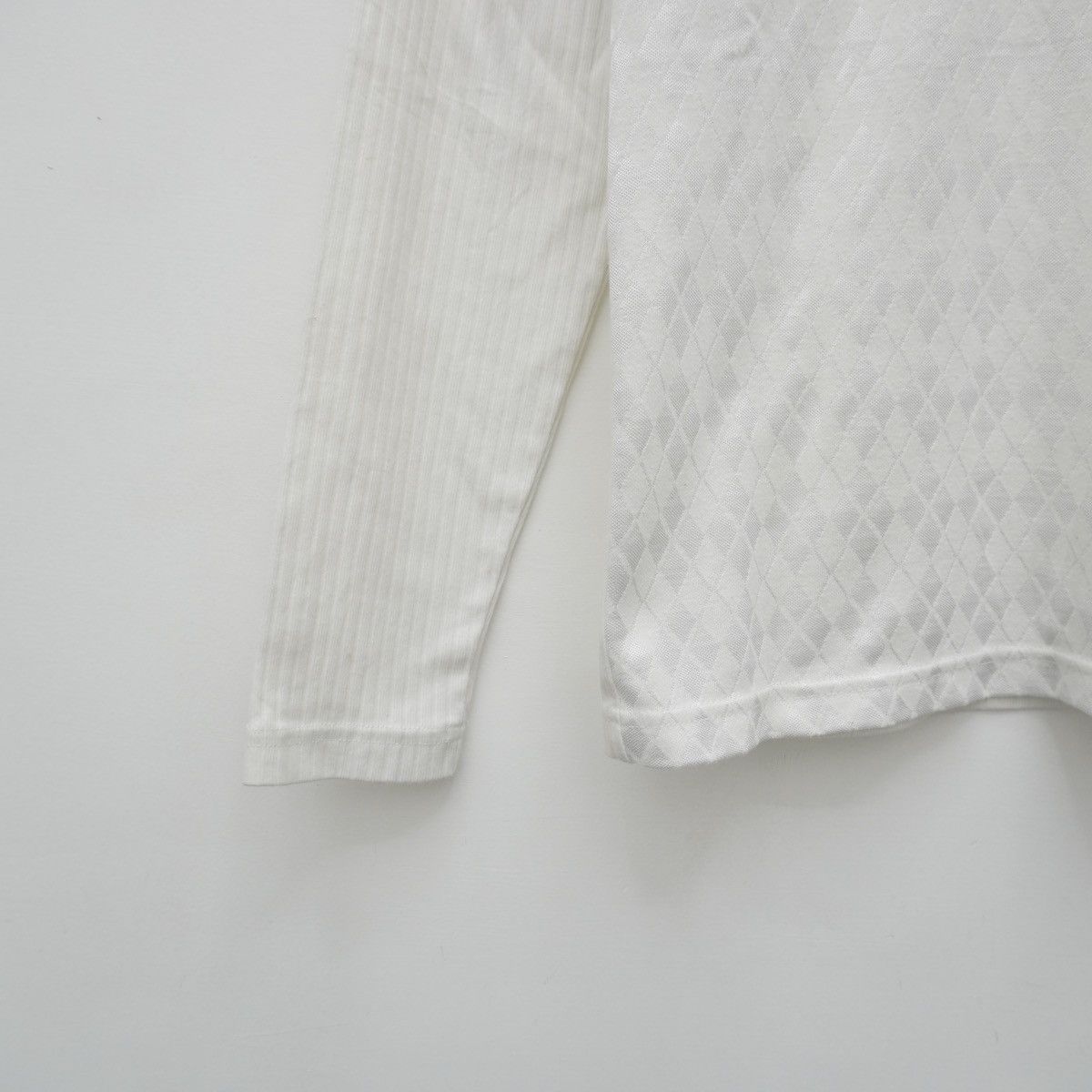 semanticdesign Semanticdesign Argyle V NECK LS Japan Streetwear IFSIX STYLE Size US M / EU 48-50 / 2 - 6 Thumbnail