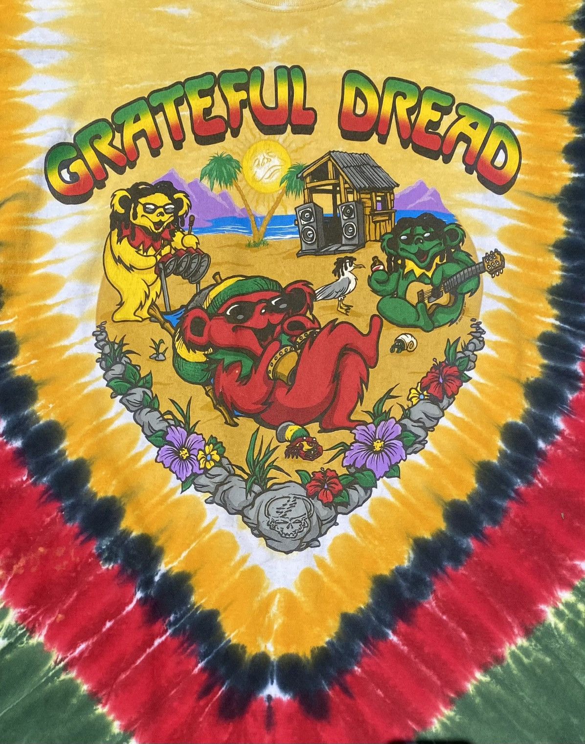 Band Tees × Grateful Dead × Vintage Grateful Dead vintage tee Size US XXL / EU 58 / 5 - 2 Thumbnail