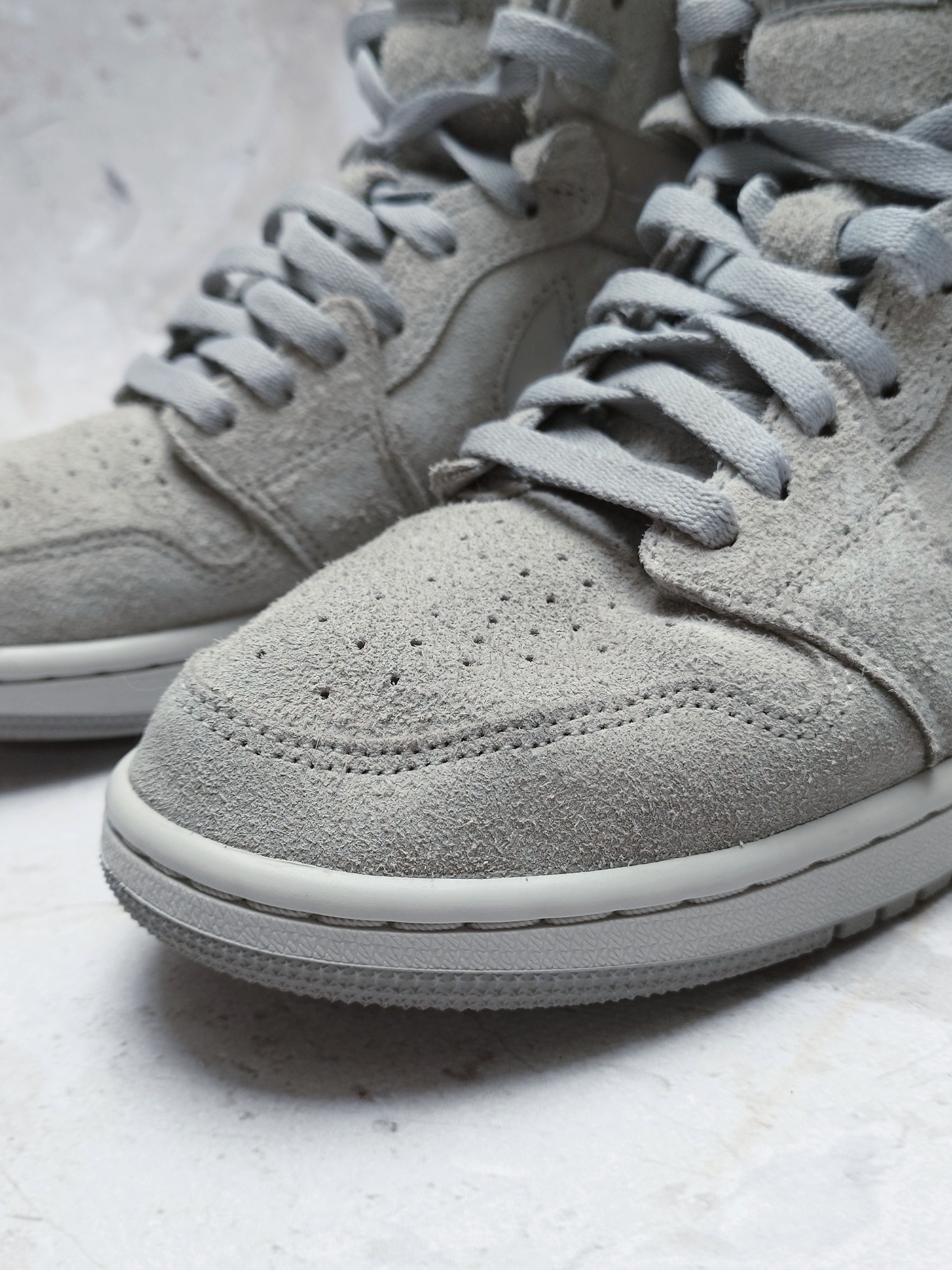 Jordan Brand Nike Jordan 1 Mid Zoom CMFT Grey Fog OG Size US 8.5 / EU 41-42 - 8 Thumbnail