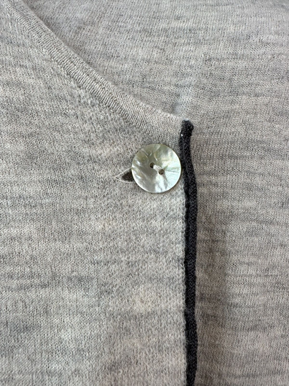 Gudrun Sjoden GUDRUN SJODEN 100% Wool Cardigan Sweater Size L / US 10 / IT 46 - 7 Thumbnail