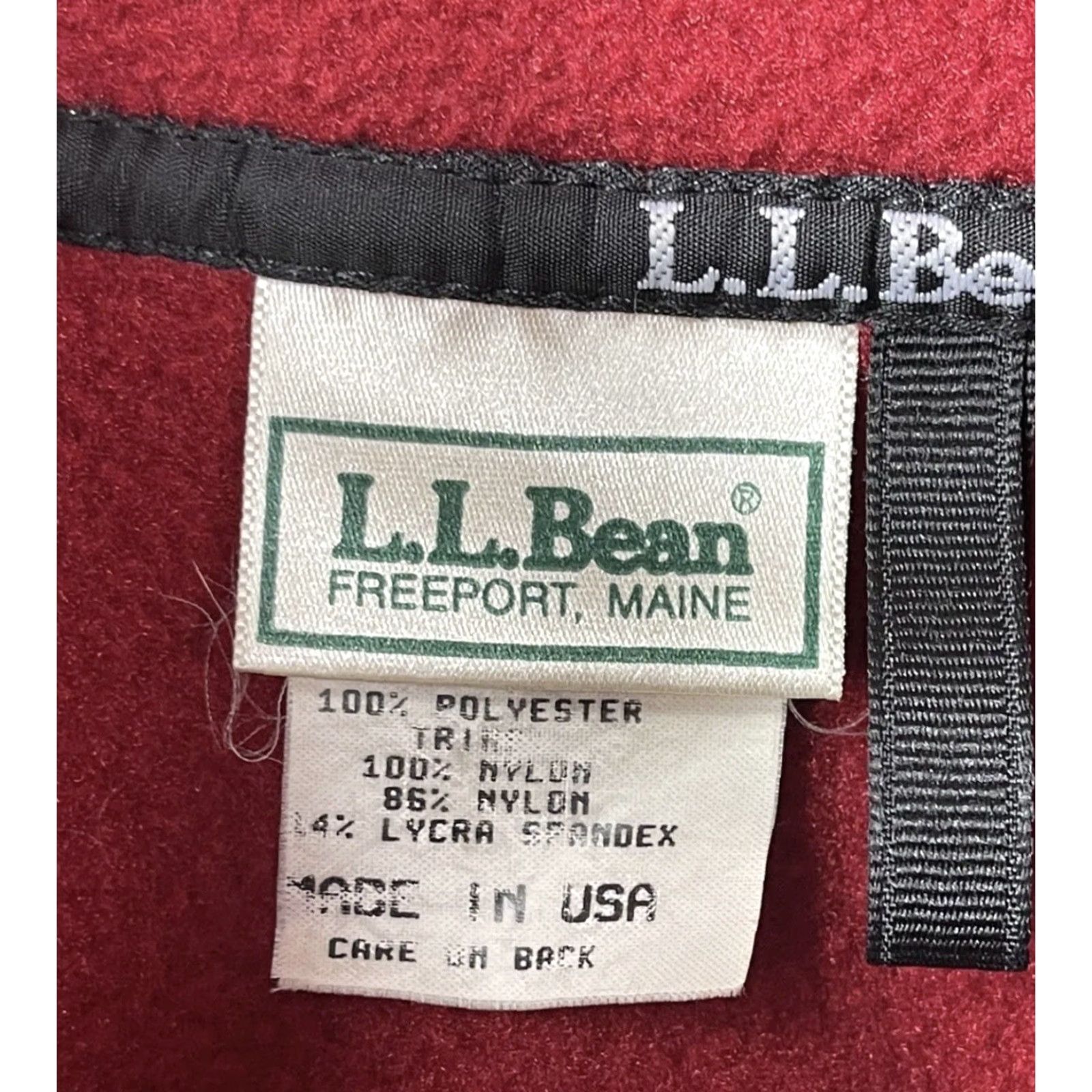 Vintage VINTAGE LL Bean Fleece Vest Mens M Zip Pockets Outdoor Red 90s Ski Hiking Chest 50 in Regular Fit United States Size US M / EU 48-50 / 2 - 3 Thumbnail