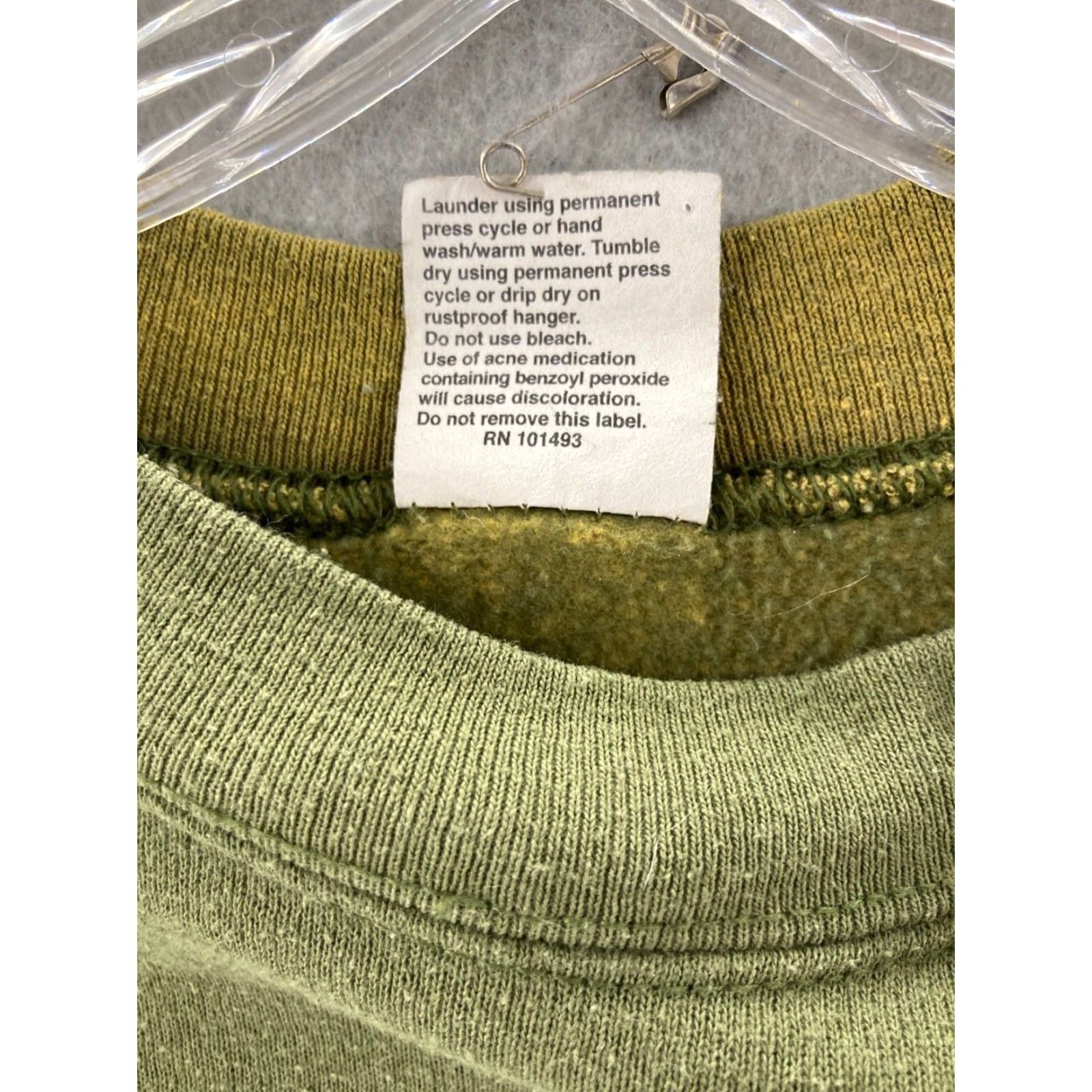 CO VINTAGE USMC Military Crewneck Sweater Green Campbellsville Apparel CO USA Made Size US M / EU 48-50 / 2 - 7 Thumbnail