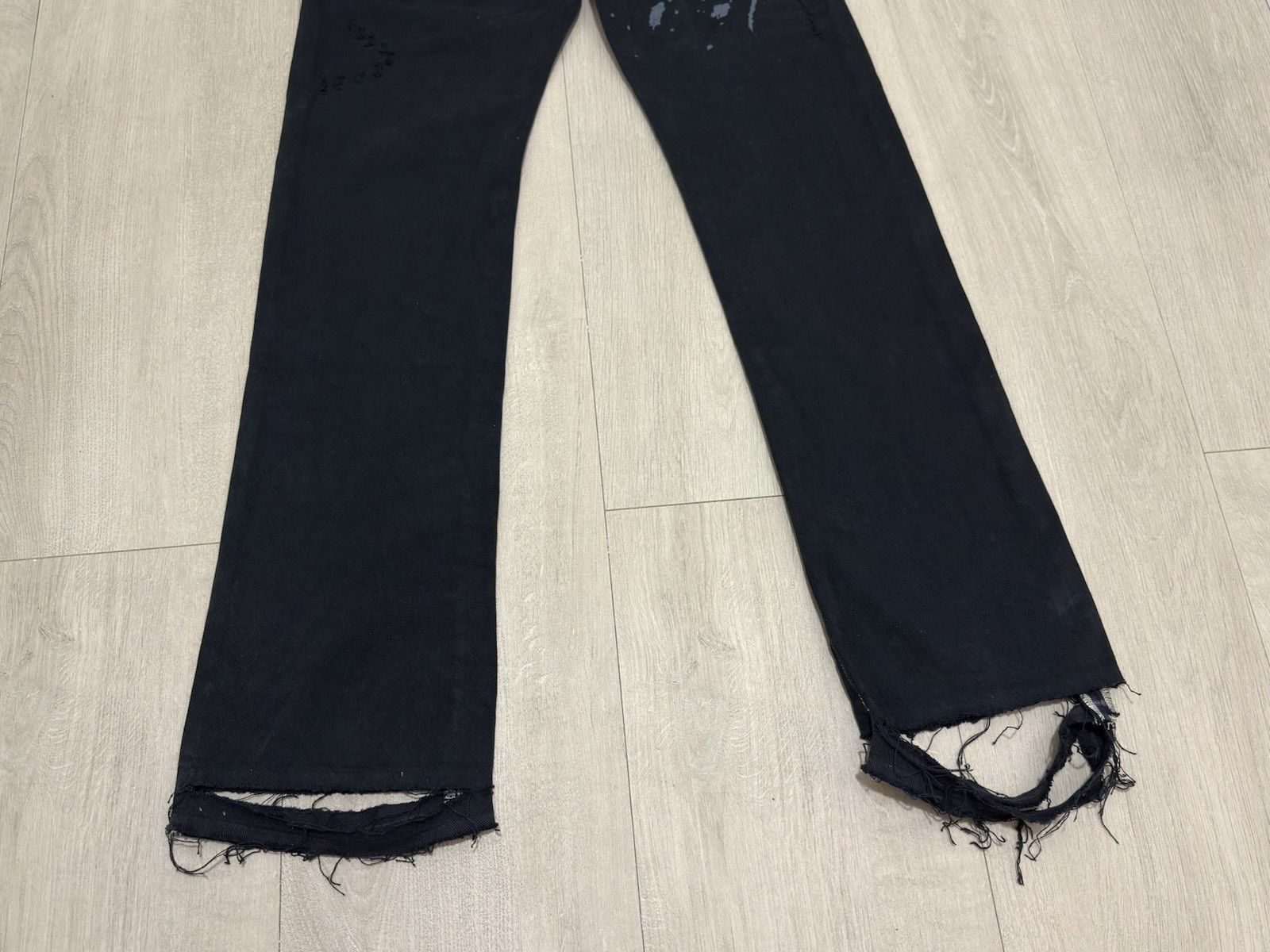 Energie Energie Mens Jeans Trousers Paint Print y2k Distressed Mens Size US 30 / EU 46 - 10 Thumbnail