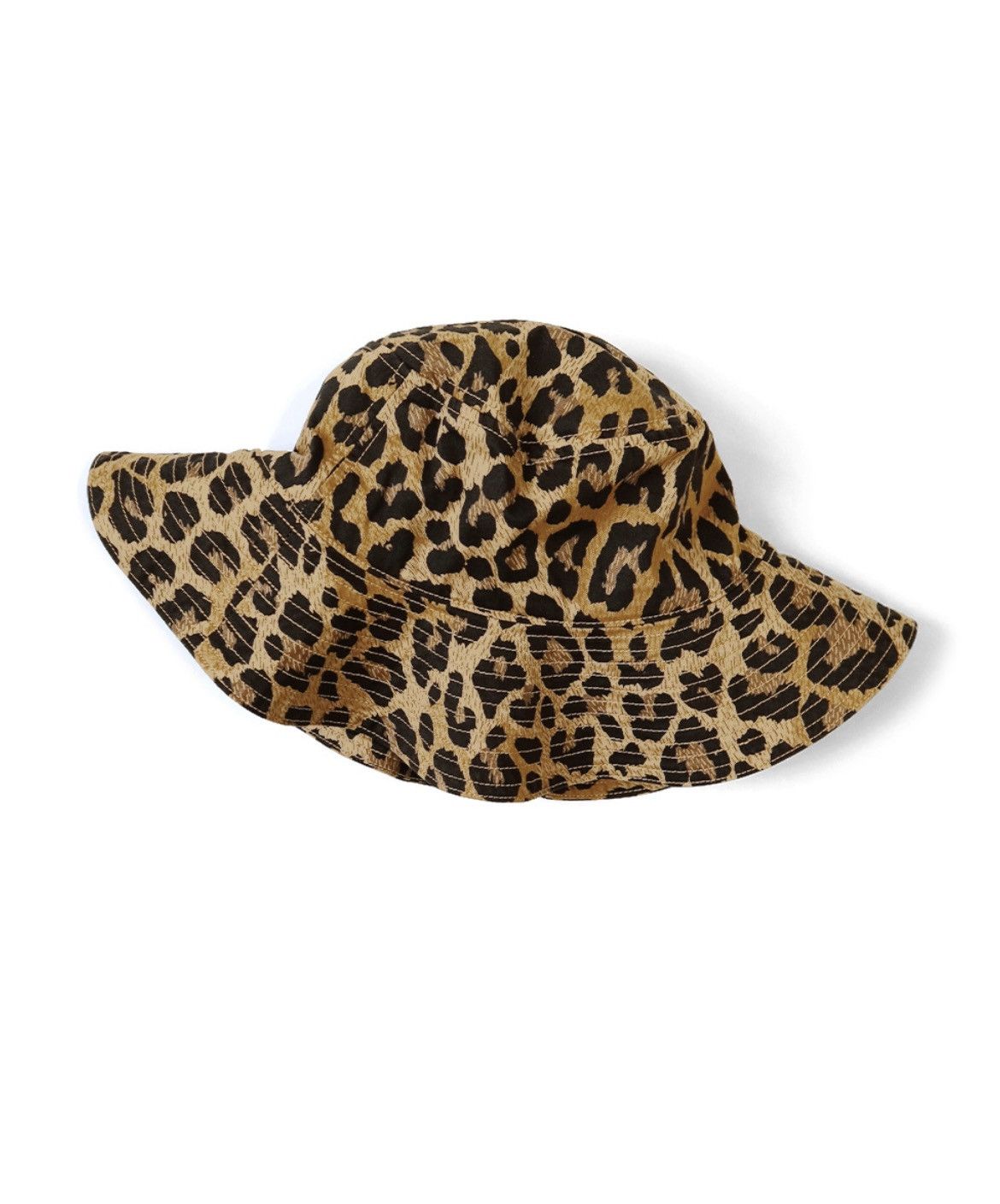 Kapital Kapital Cotton Herringbone Leopard Pattern Bucket Tulip HAT Size ONE SIZE - 5 Thumbnail