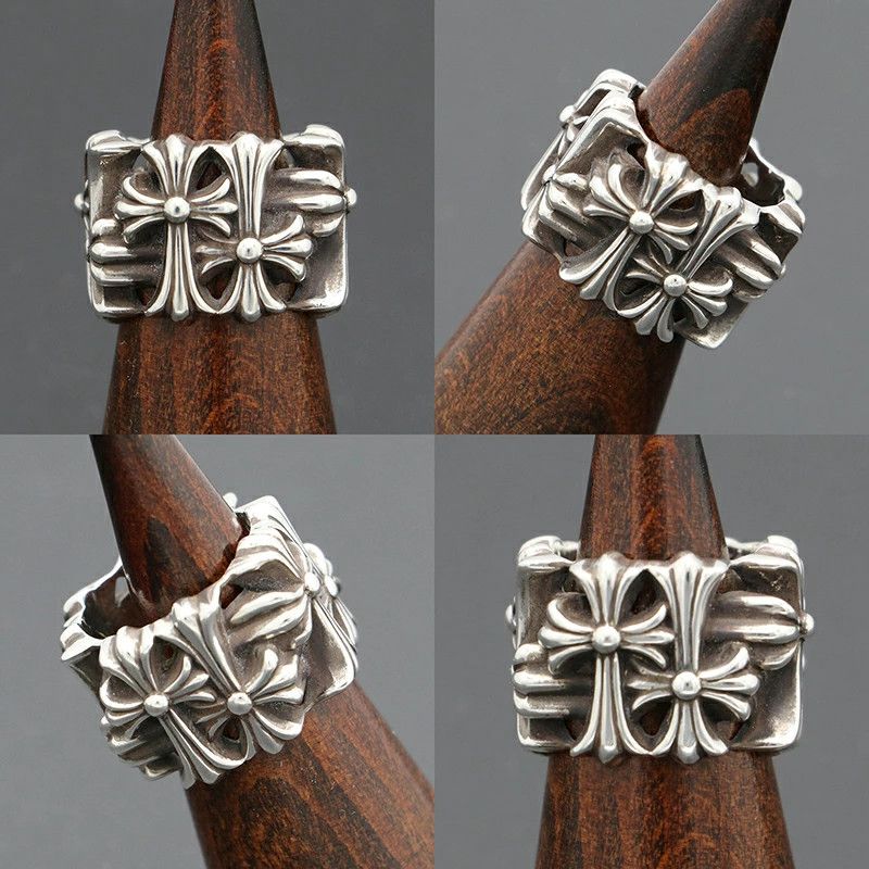 Chrome Hearts Chrome Hearts Cemetery Square Ring - Size 8 Size ONE SIZE - 5 Thumbnail